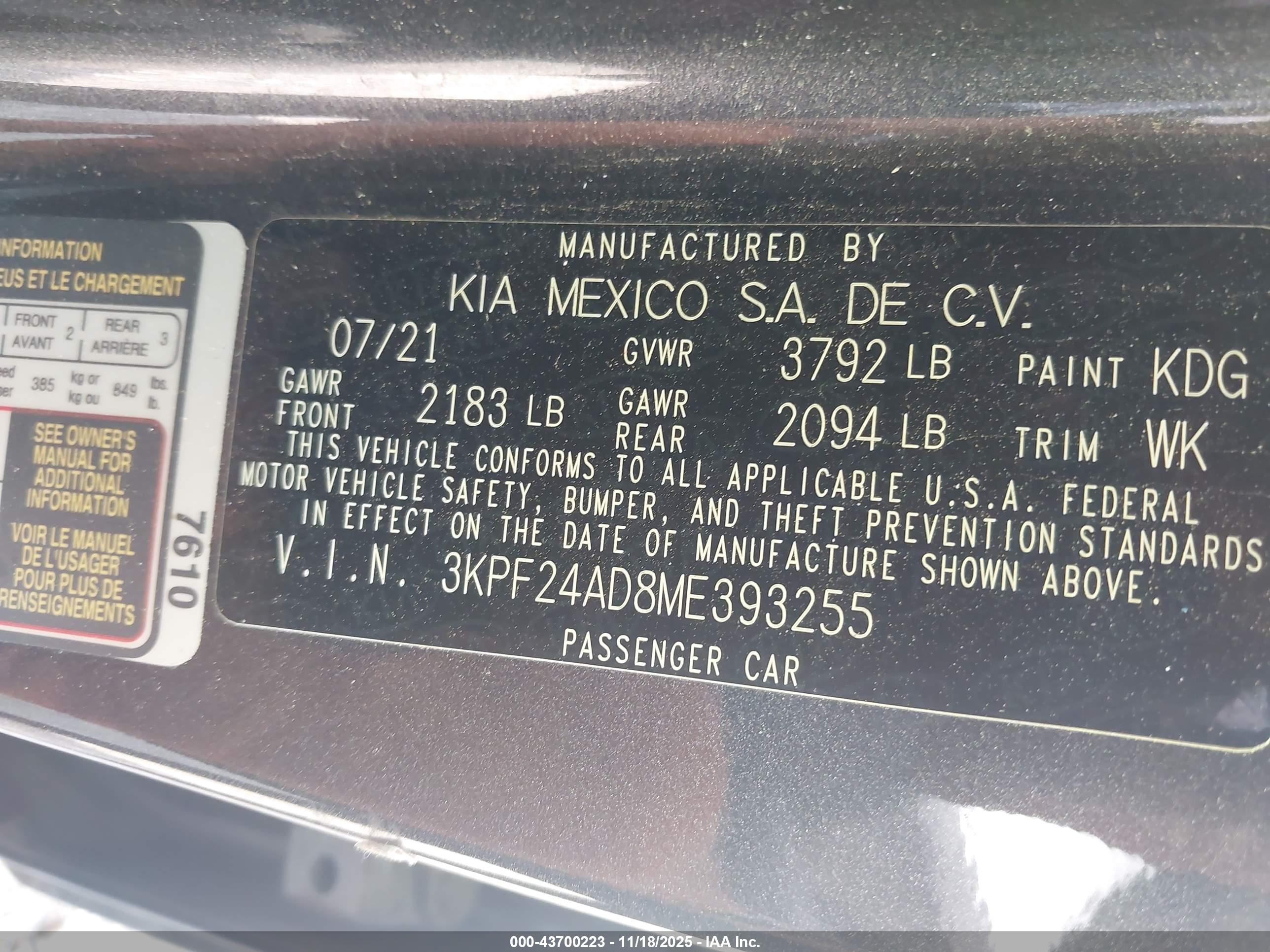KIA FORTE image 9