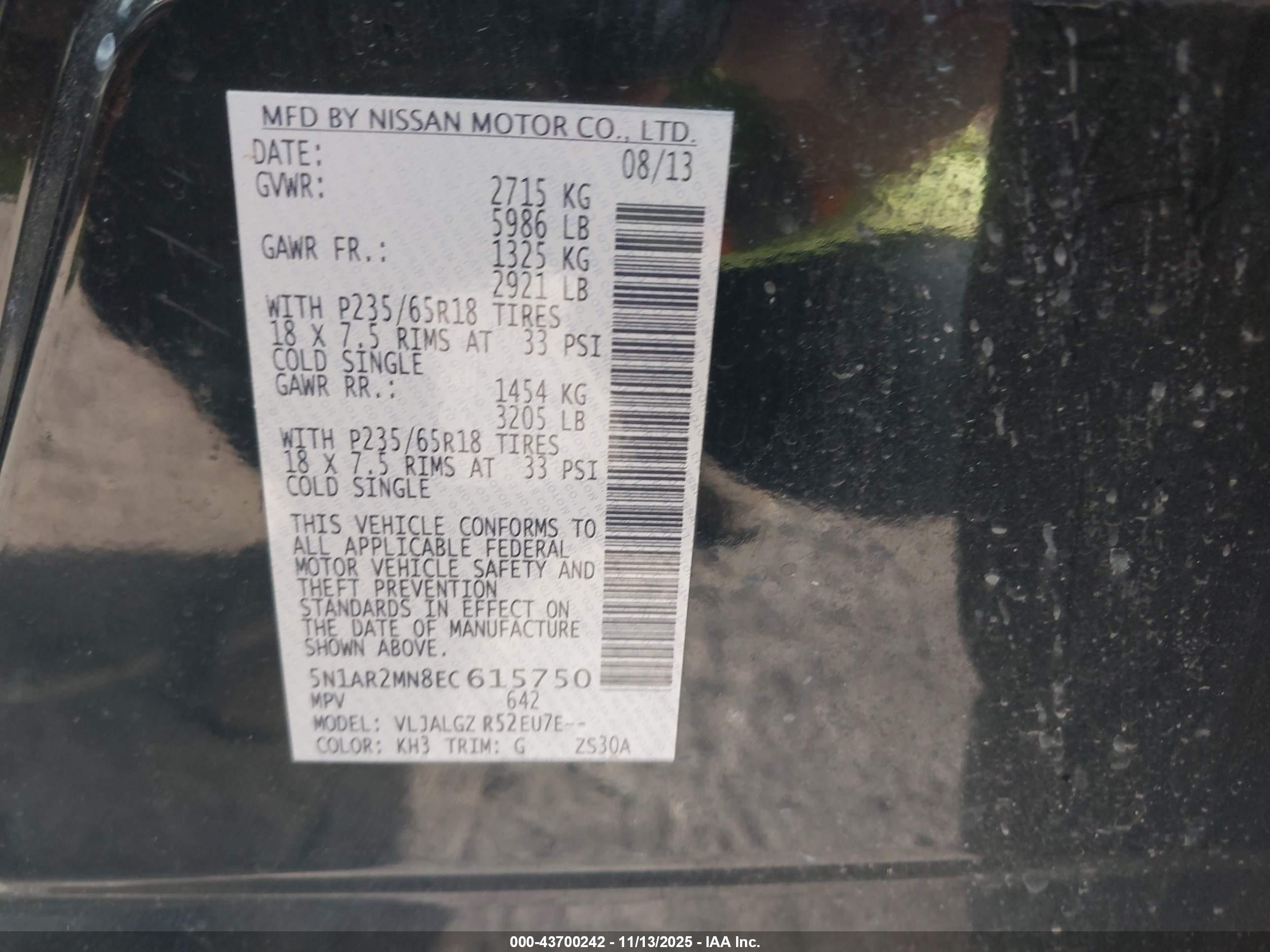 NISSAN PATHFINDER image 9