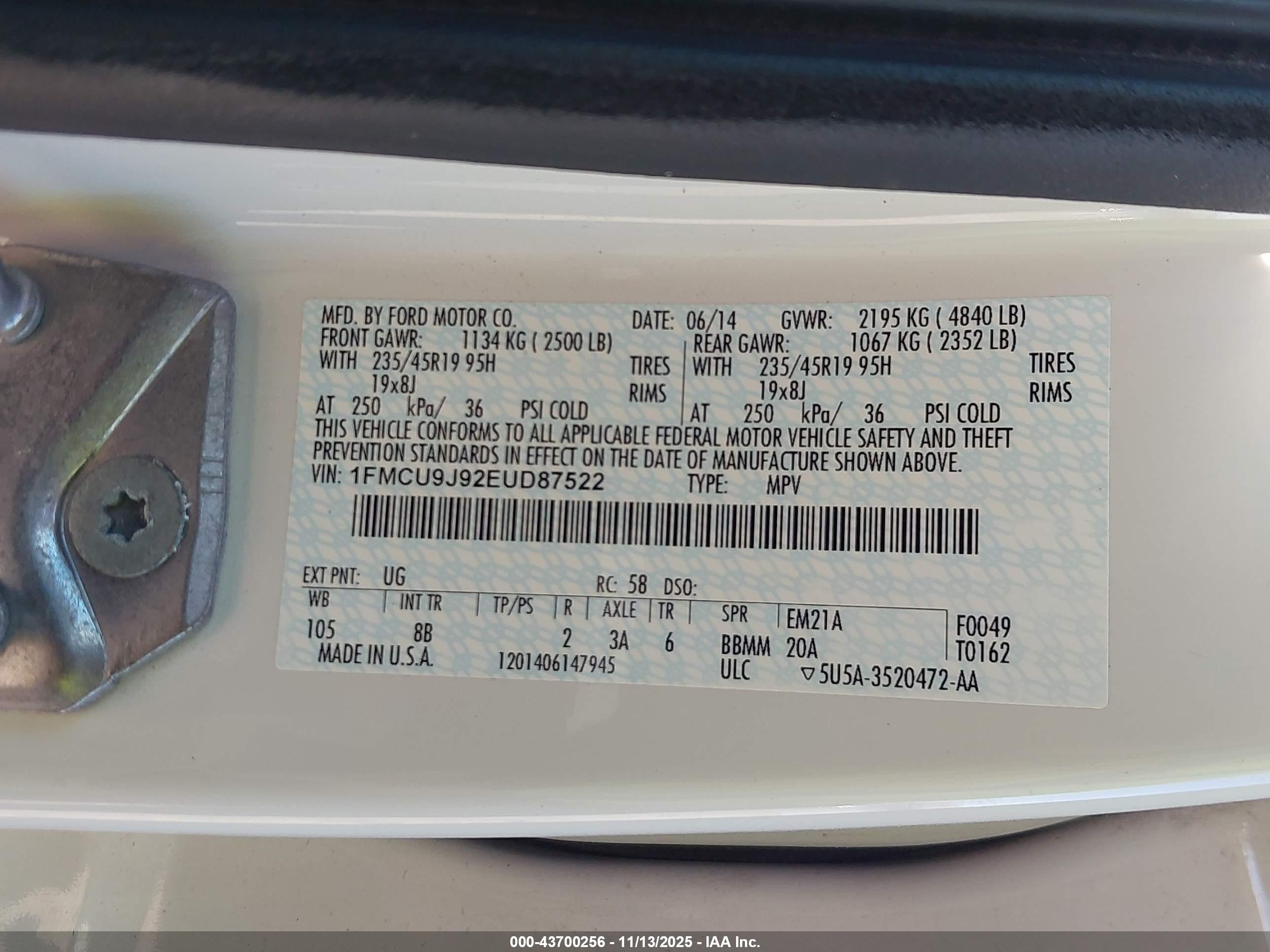 FORD ESCAPE image 9