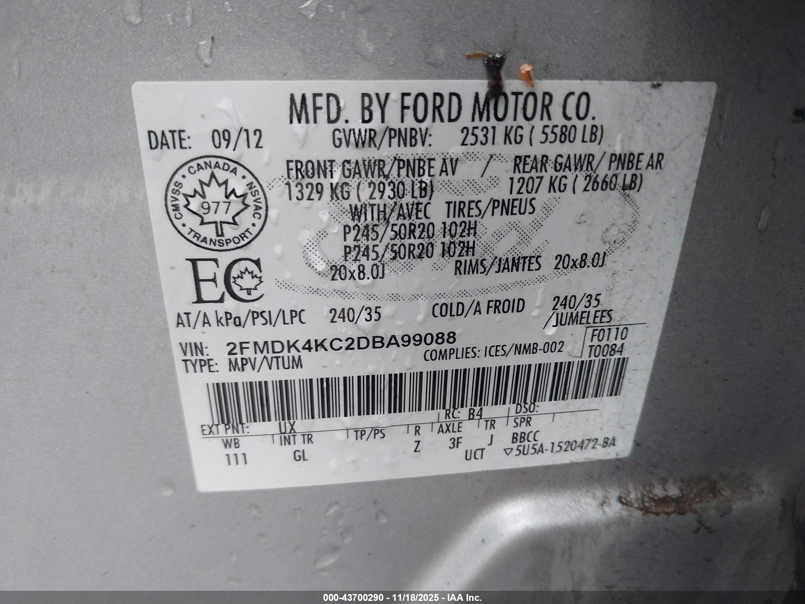 FORD EDGE image 9