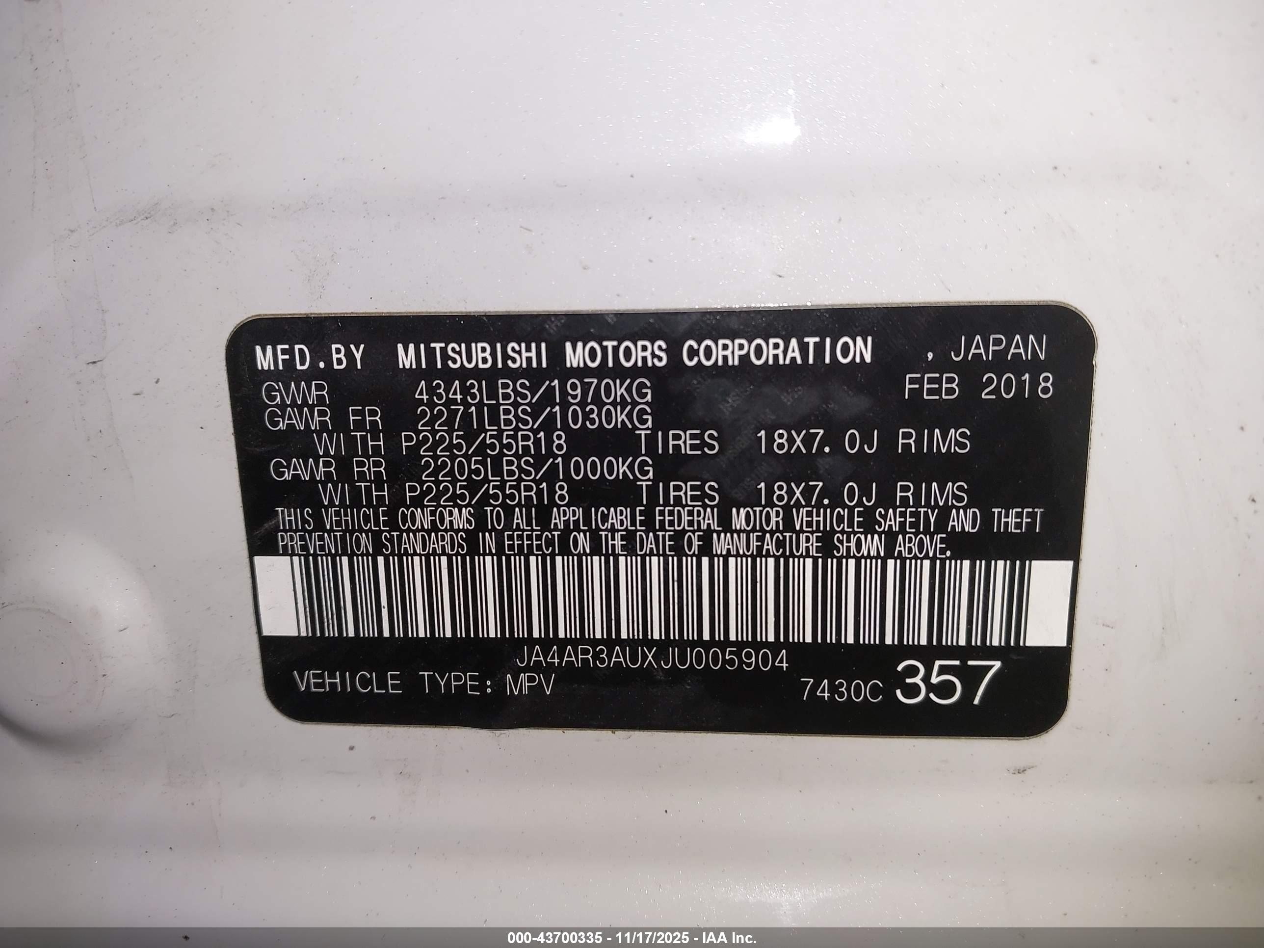 MITSUBISHI OUTLANDER image 9
