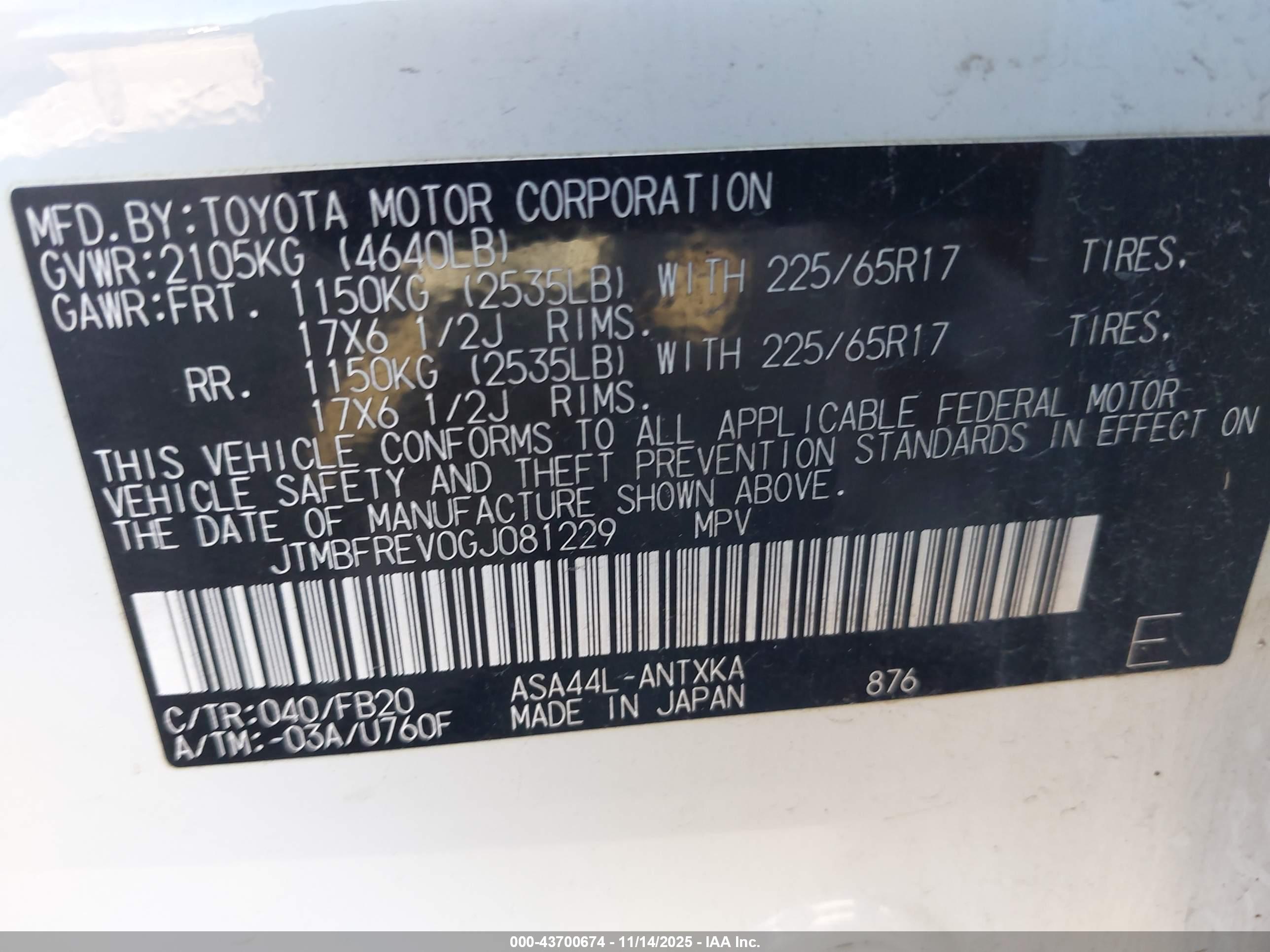 TOYOTA RAV4 image 9
