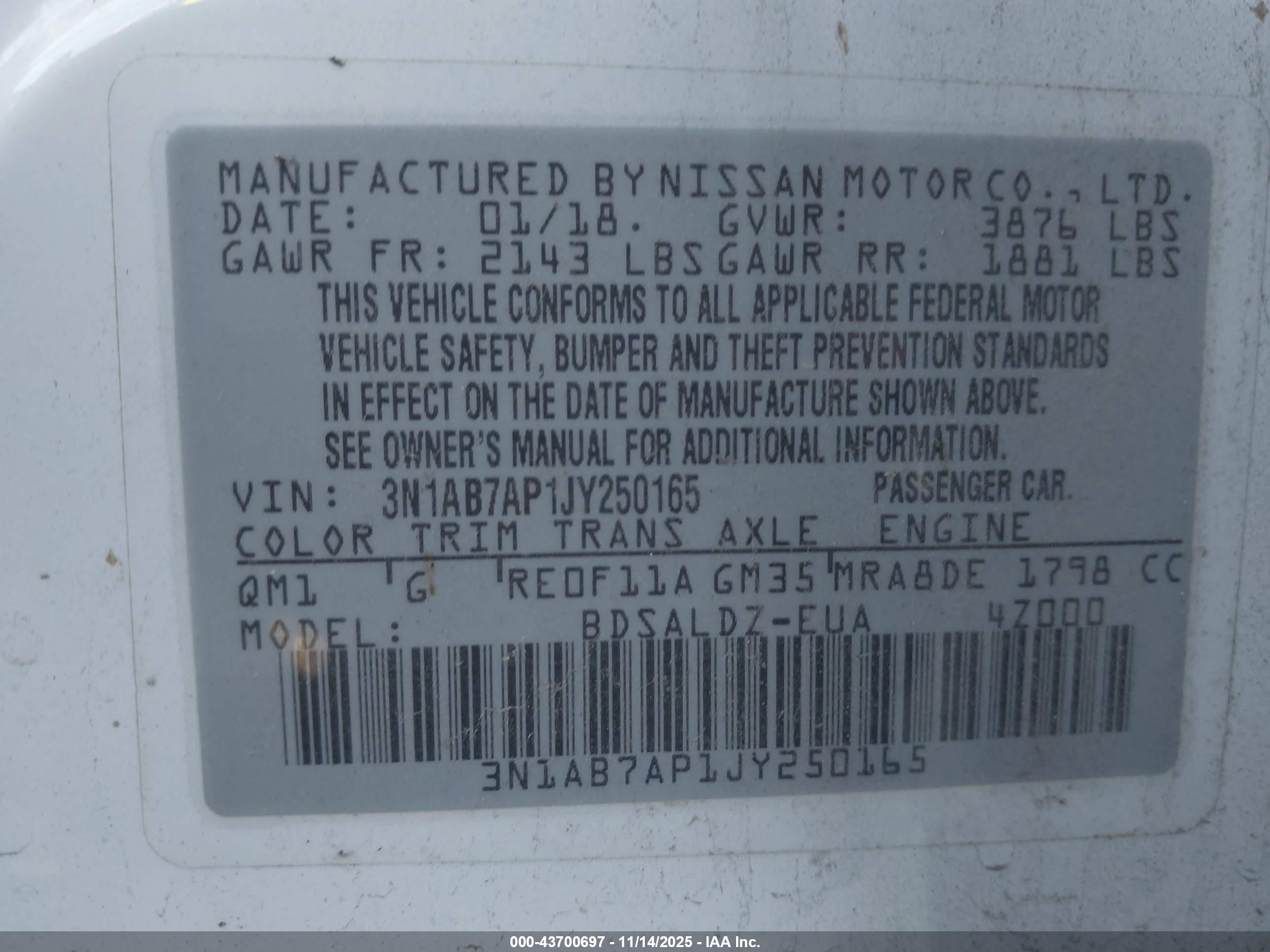 NISSAN SENTRA image 9