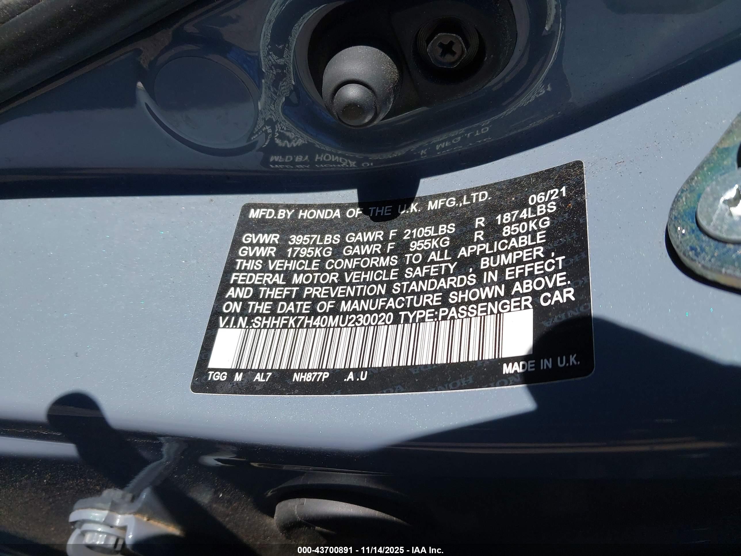 HONDA CIVIC image 9