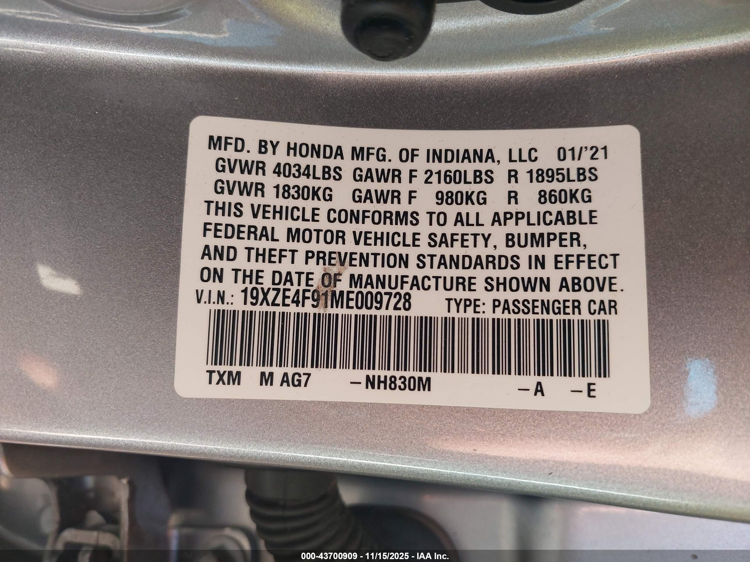 HONDA INSIGHT image 9