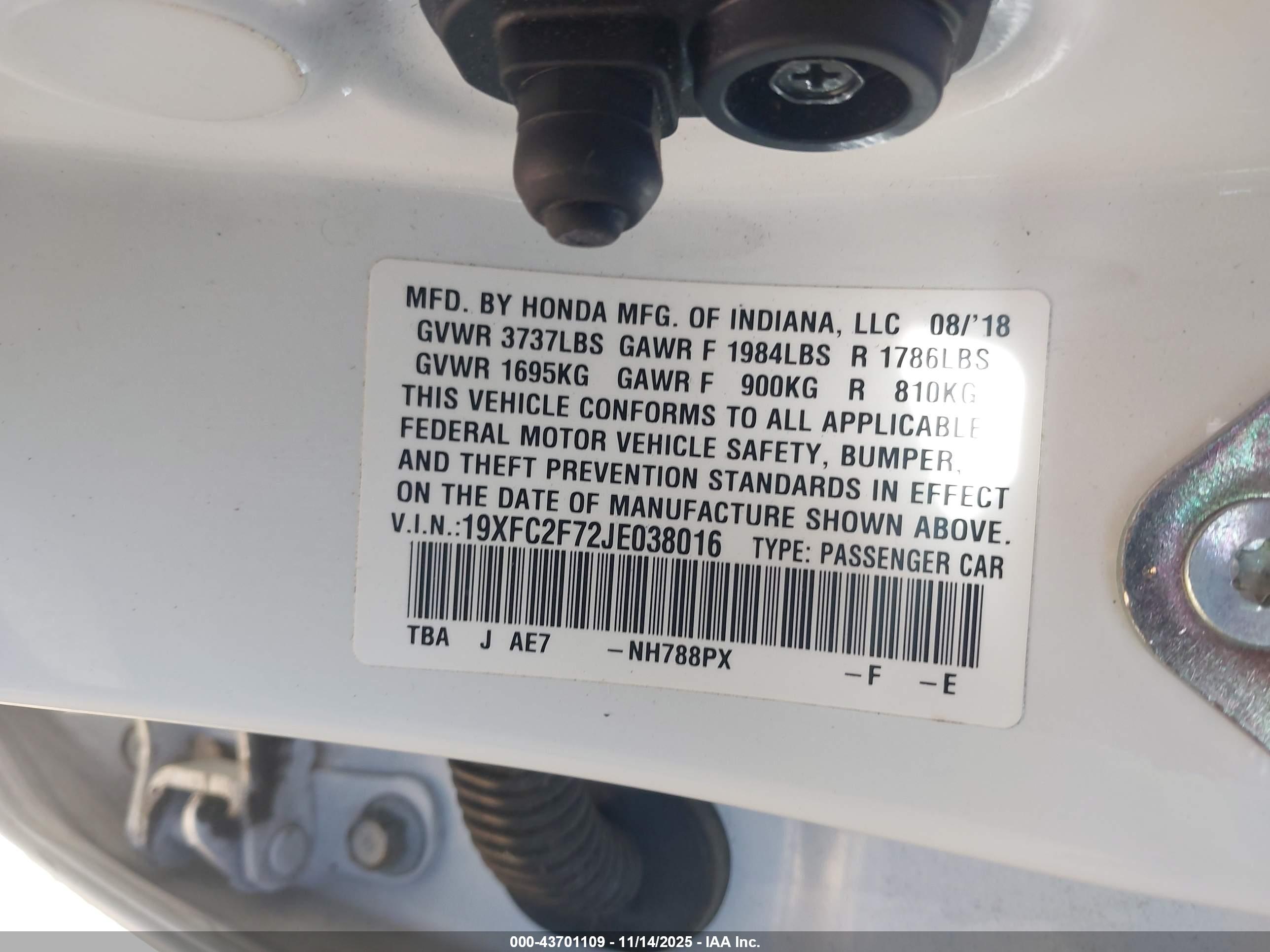 HONDA CIVIC image 9