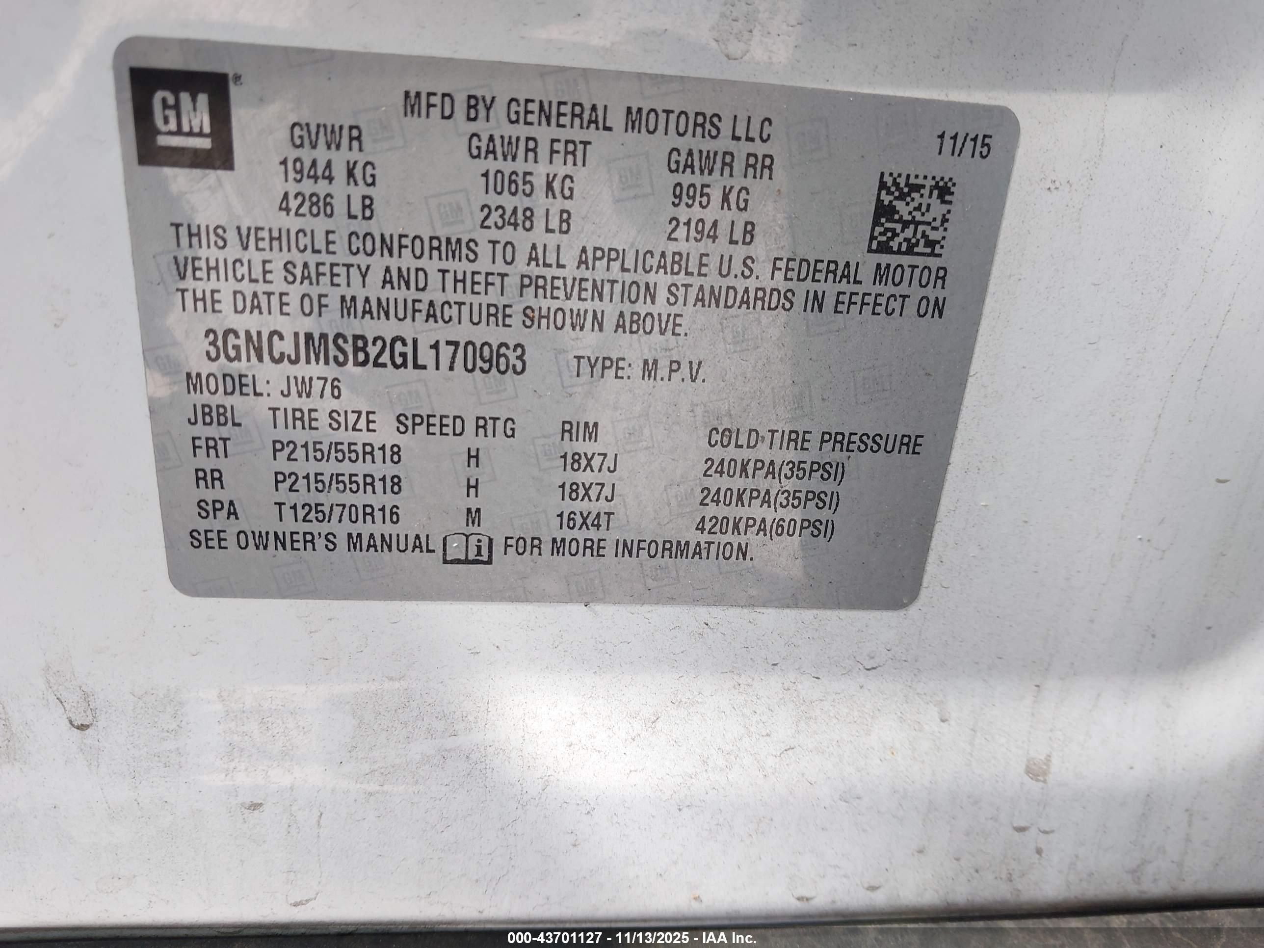 CHEVROLET TRAX image 9