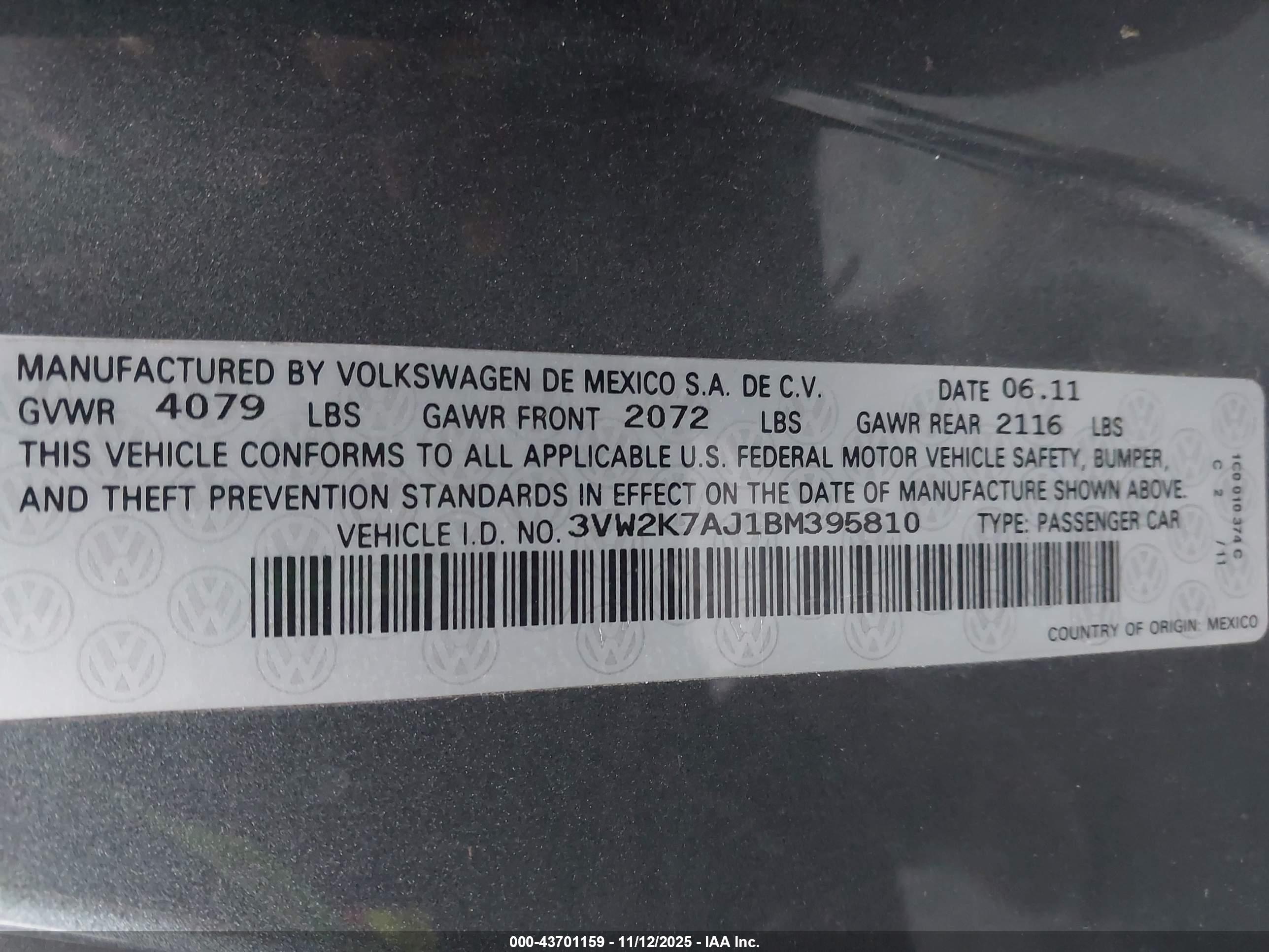 VOLKSWAGEN JETTA image 9