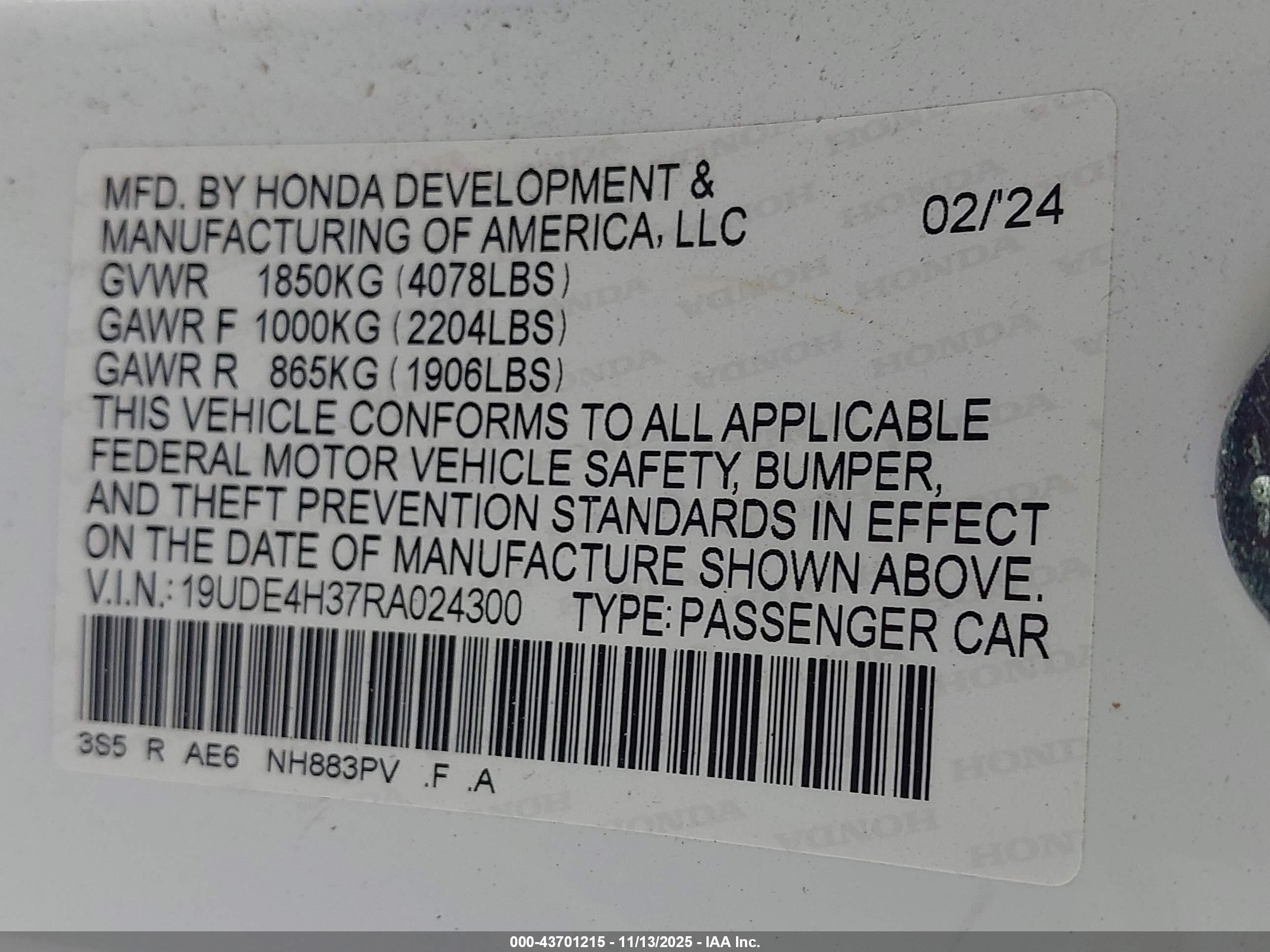 ACURA INTEGRA image 9