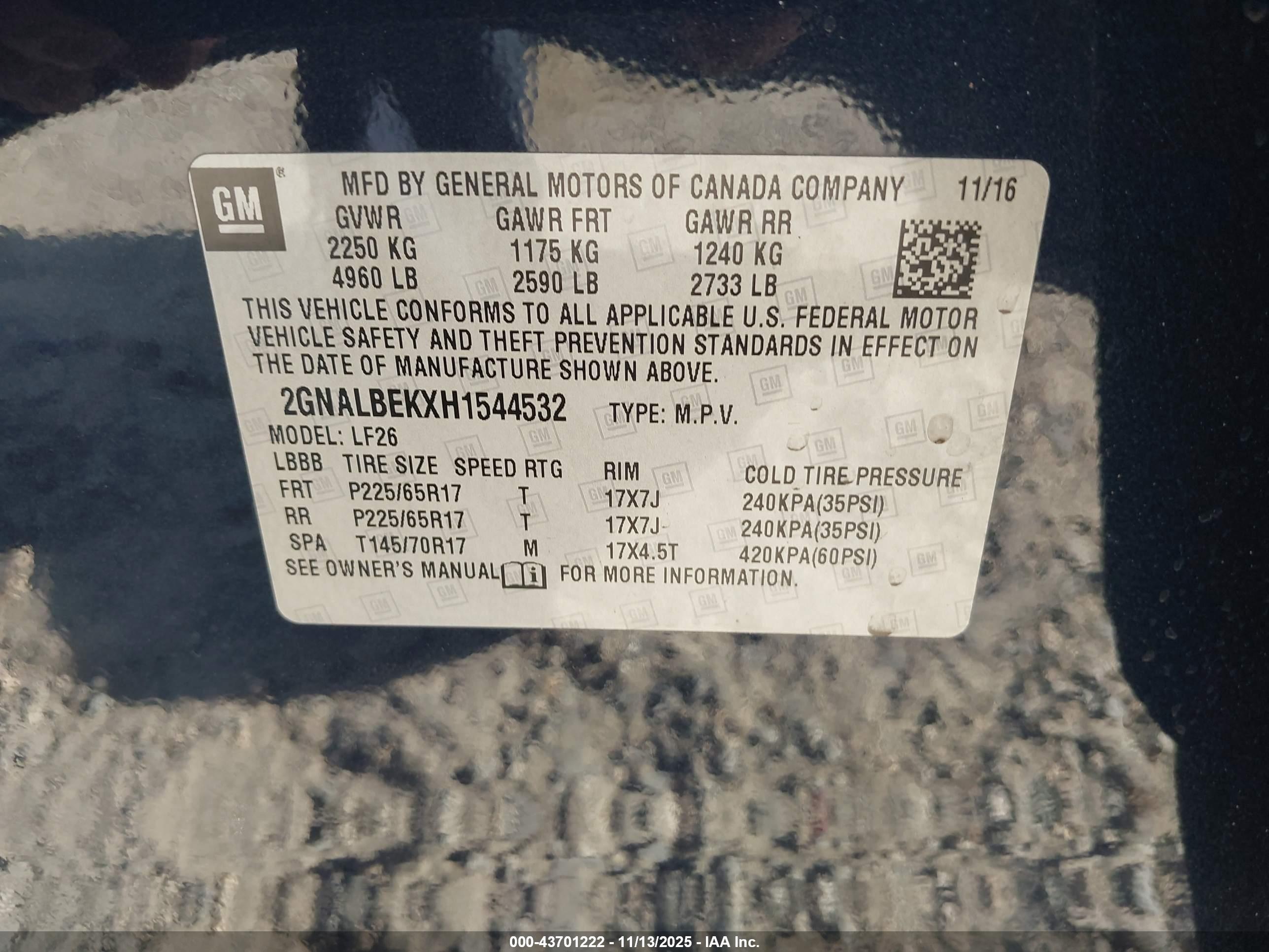 CHEVROLET EQUINOX image 9