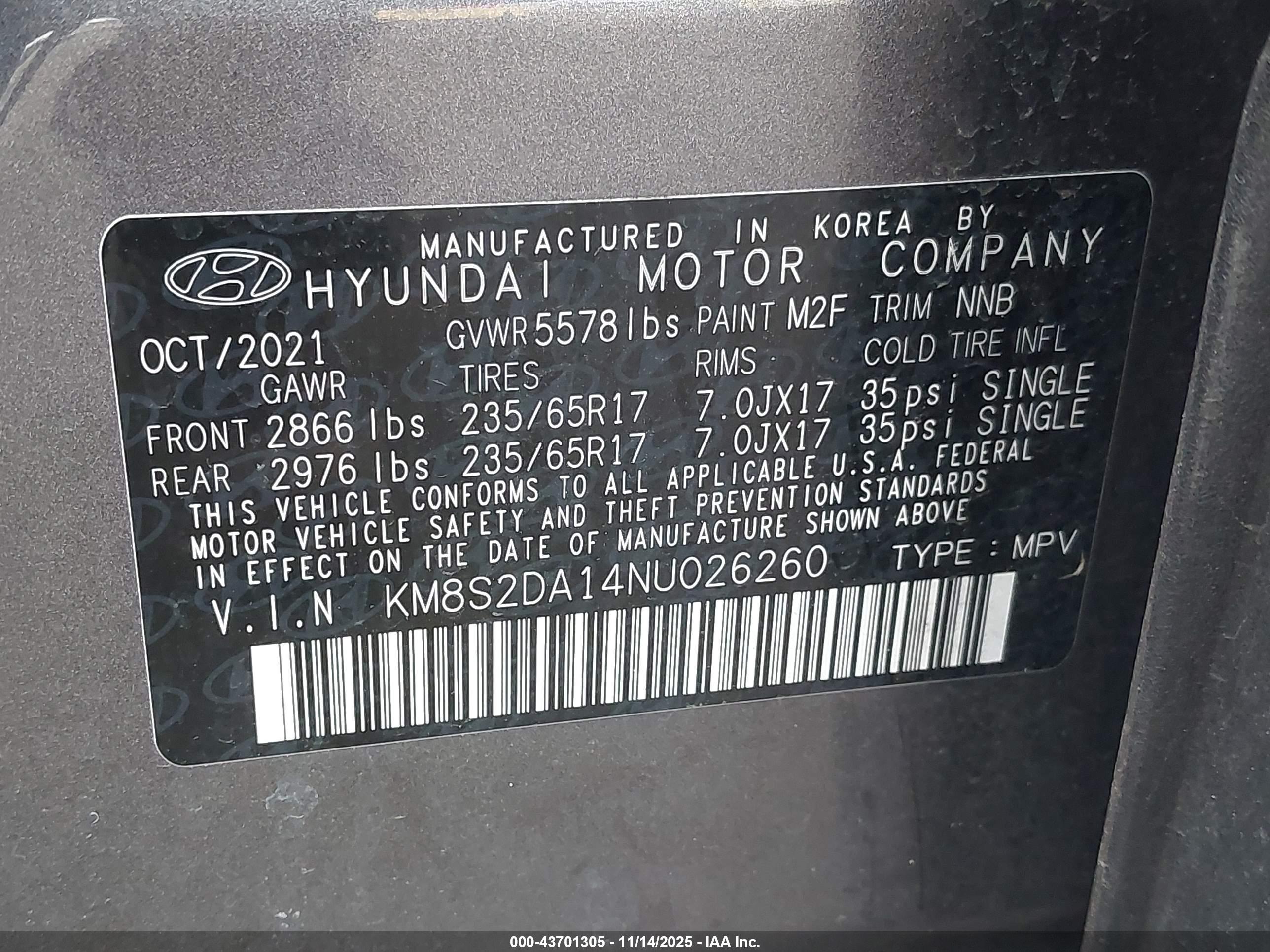 HYUNDAI SANTA image 9
