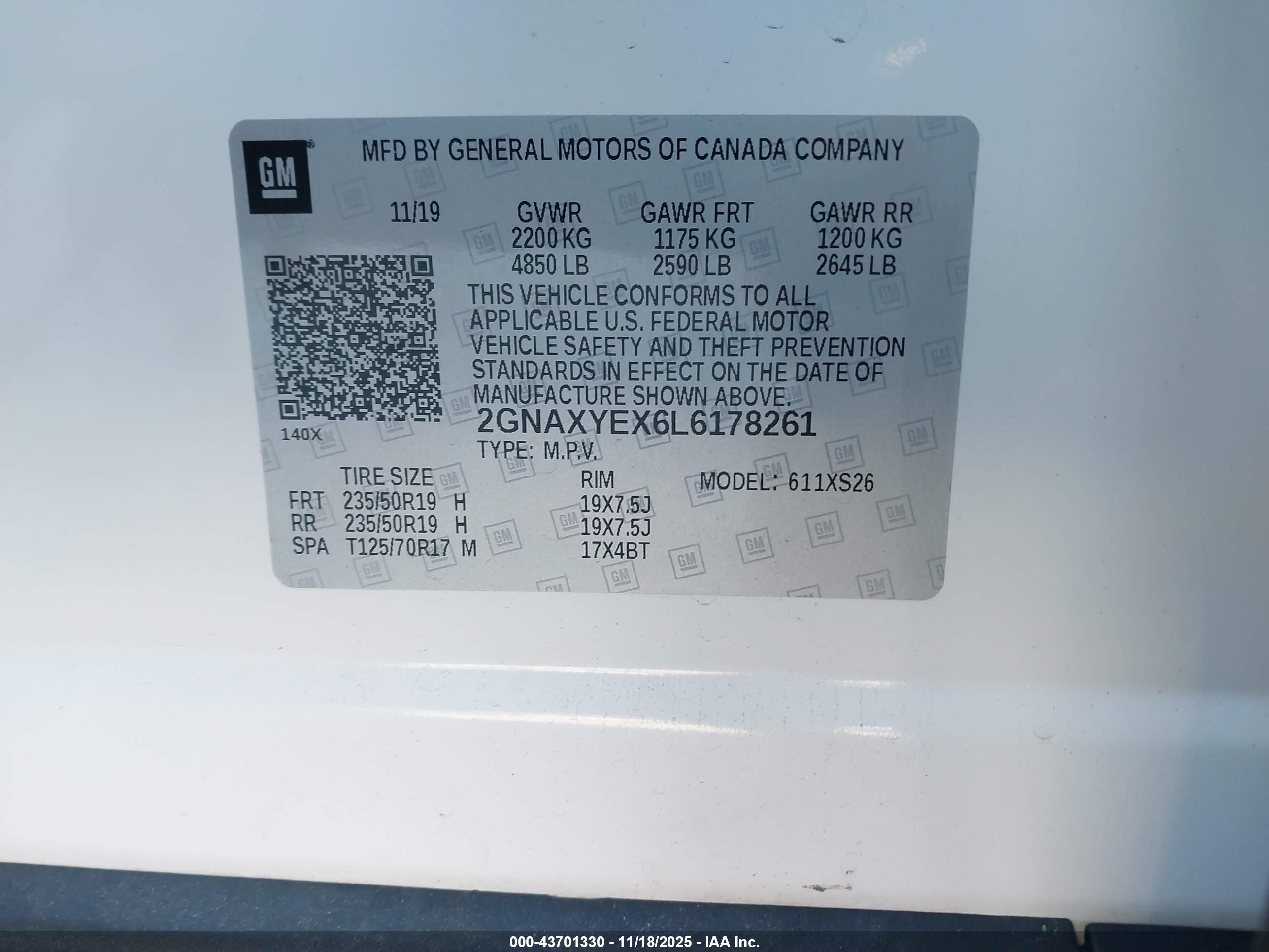 CHEVROLET EQUINOX image 9