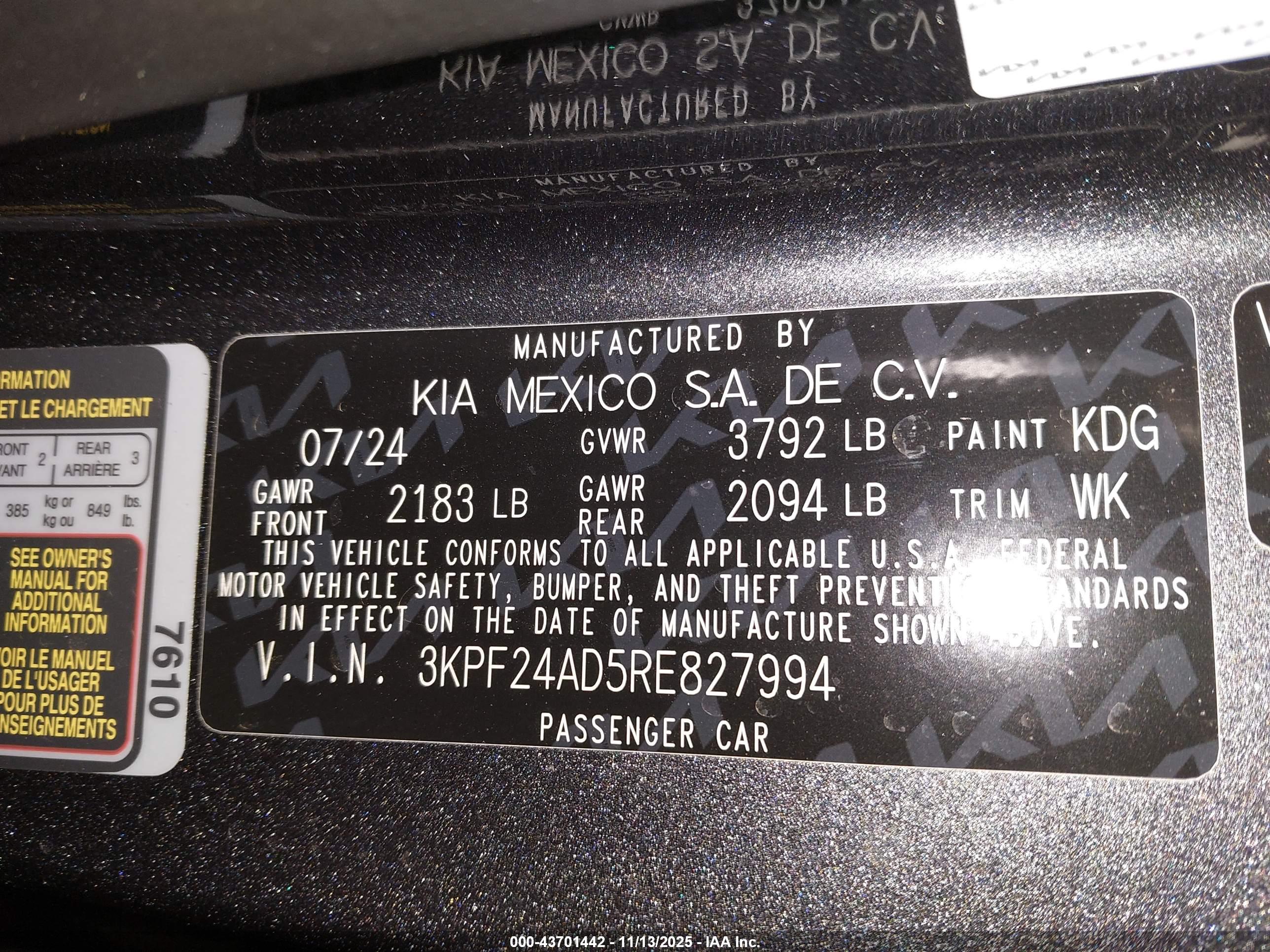 KIA FORTE image 9