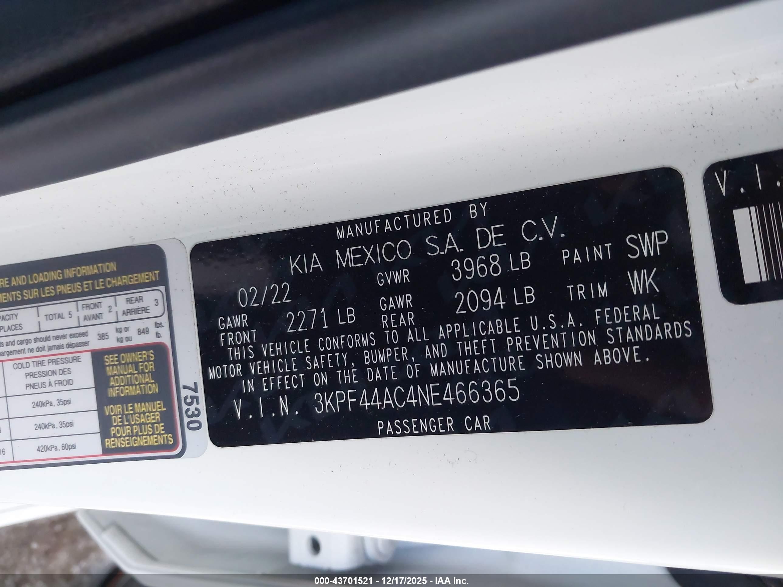 KIA FORTE image 9