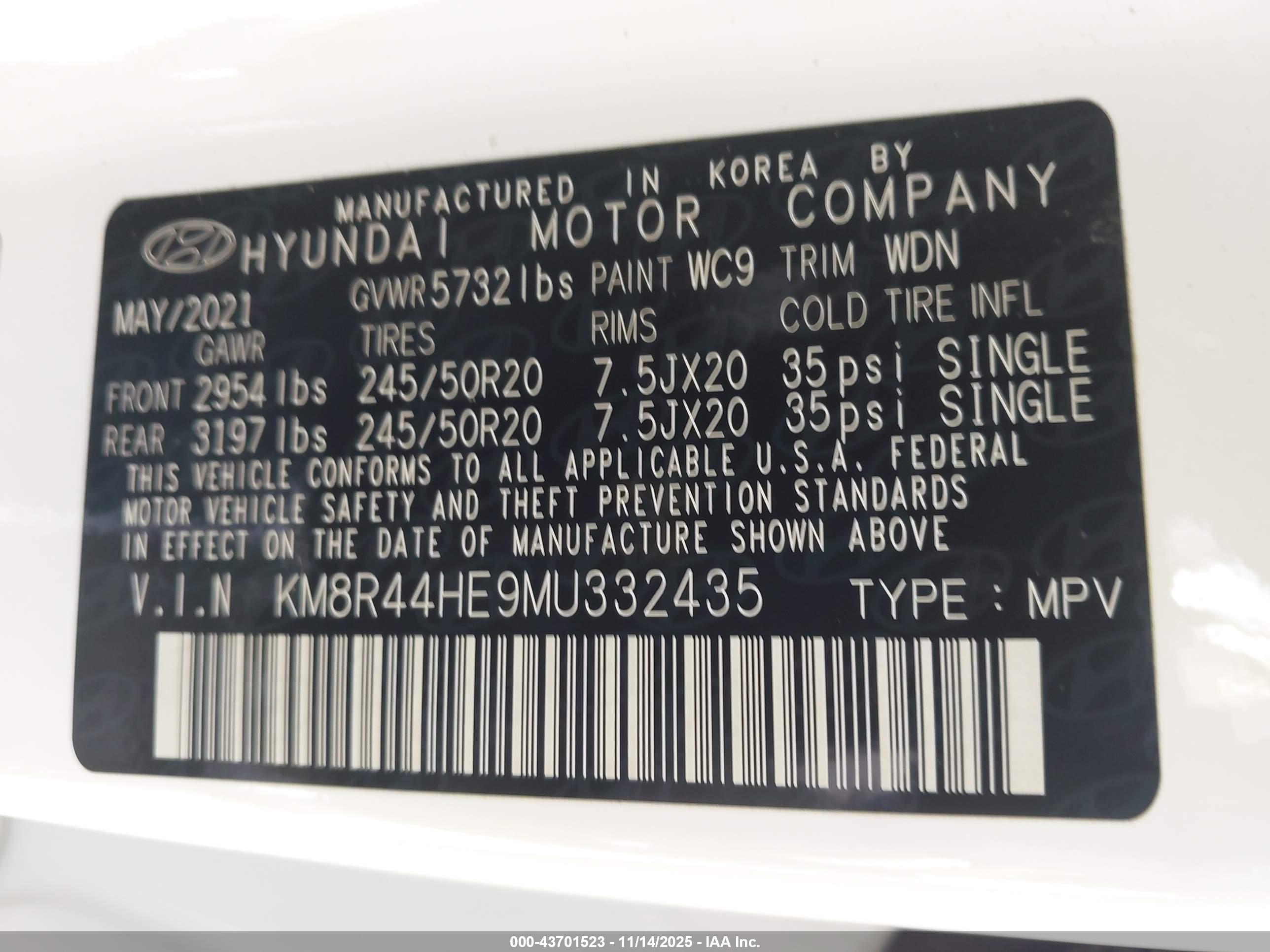 HYUNDAI PALISADE image 9
