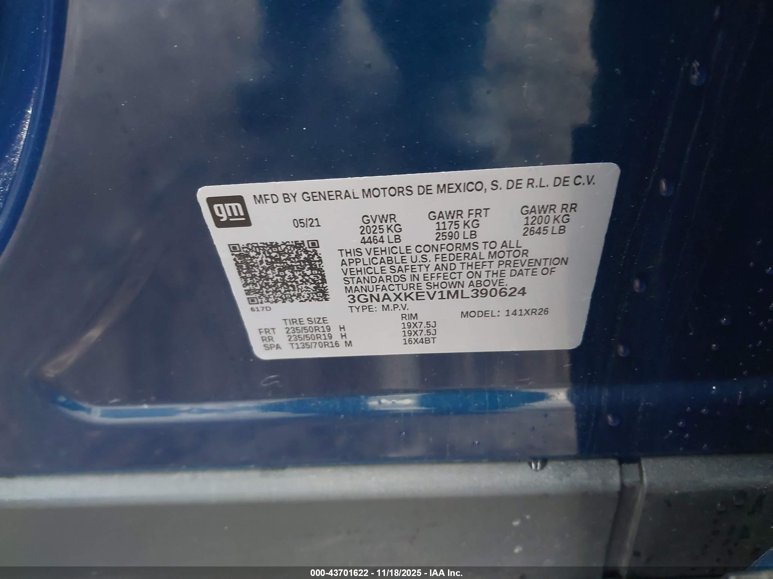 CHEVROLET EQUINOX image 9