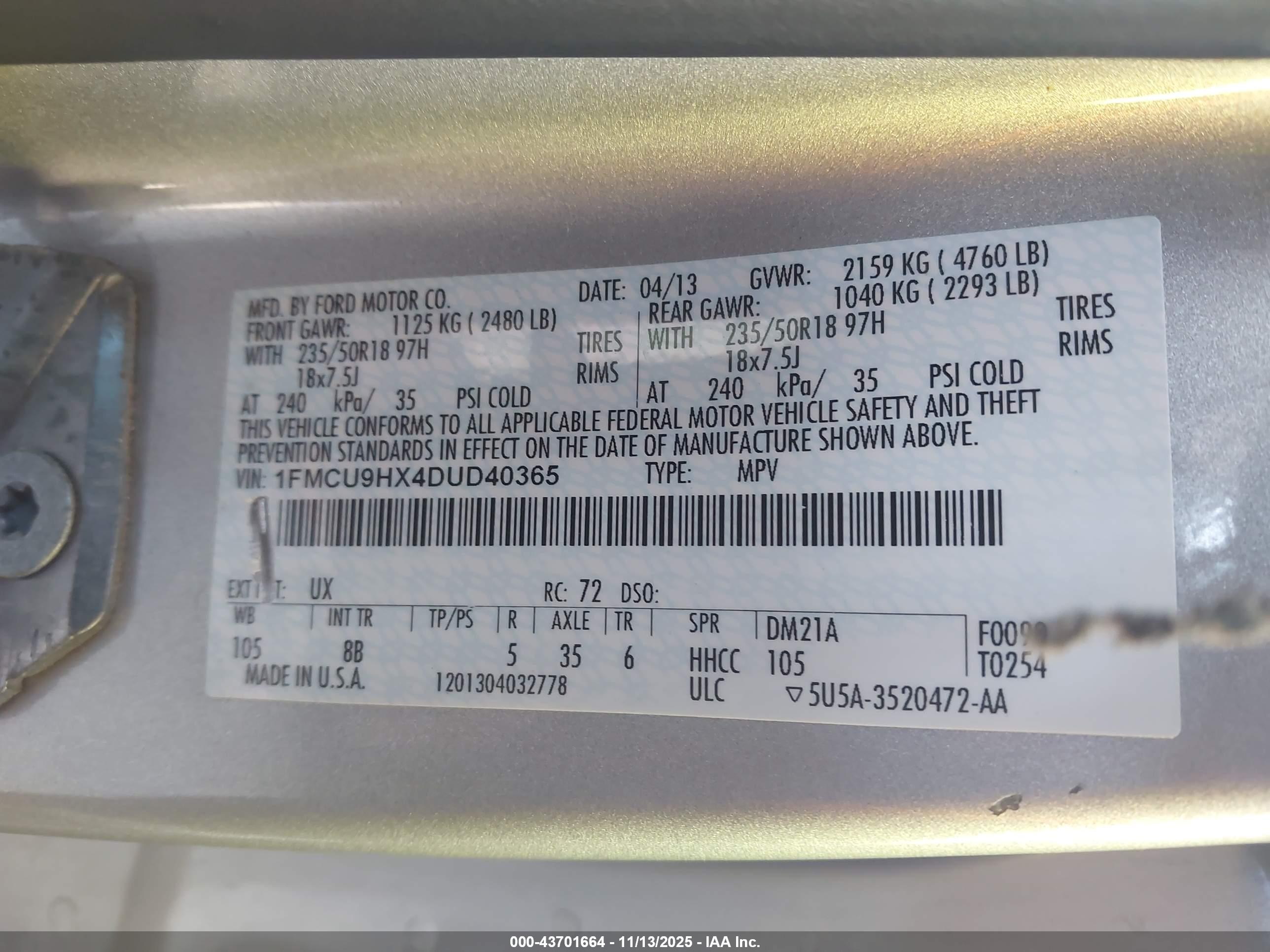 FORD ESCAPE image 9
