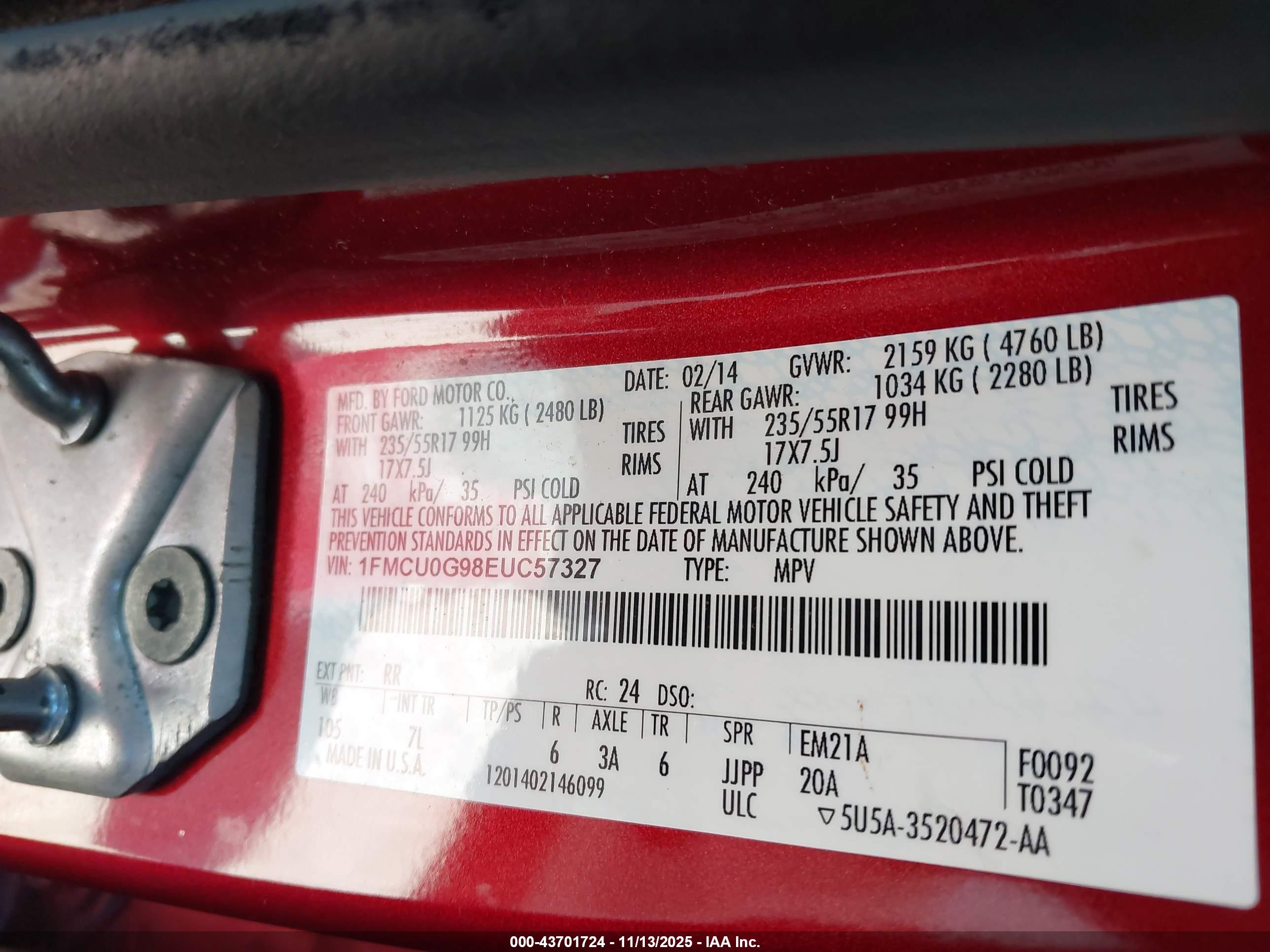 FORD ESCAPE image 9