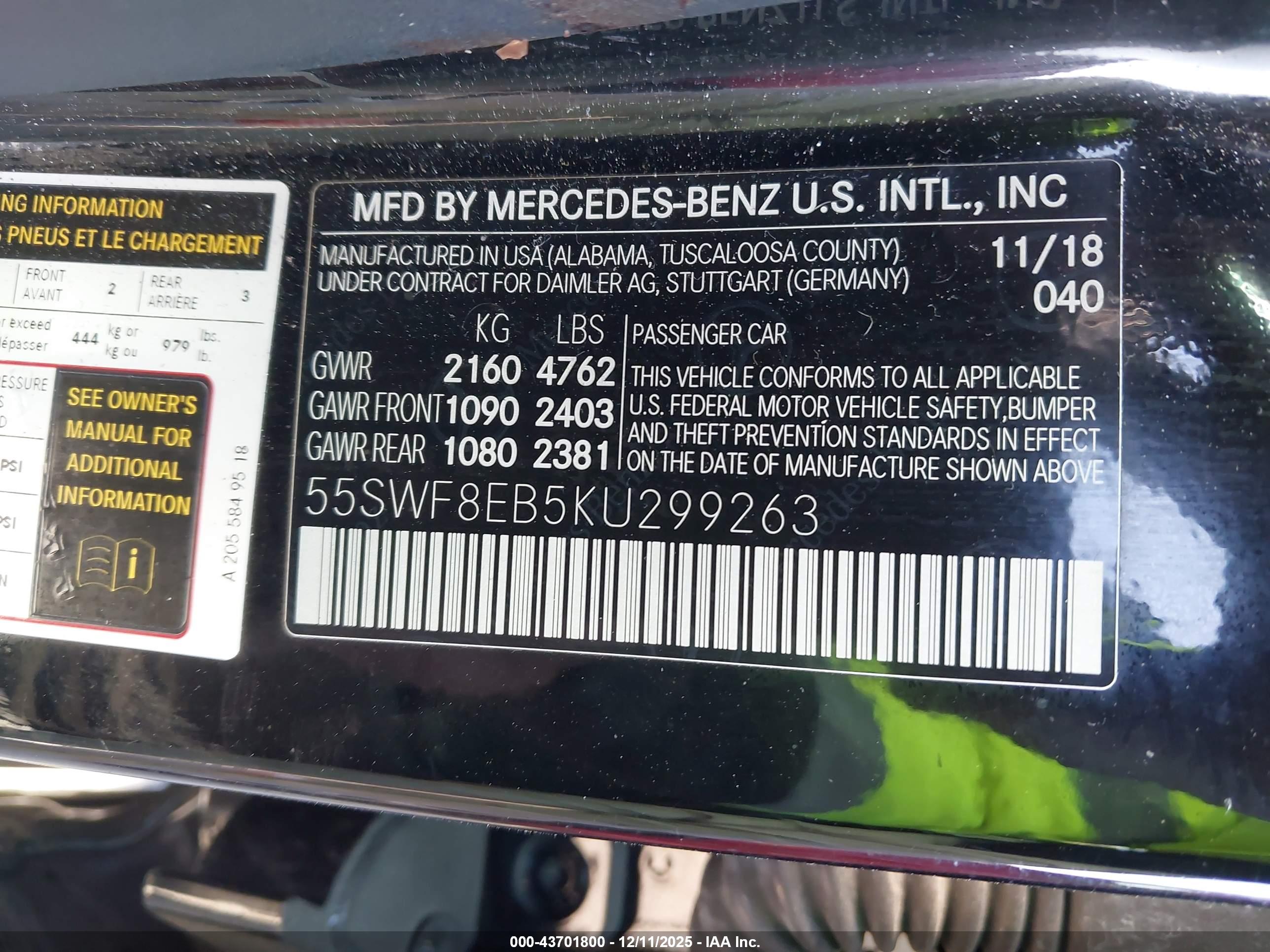 MERCEDES-BENZ C image 9