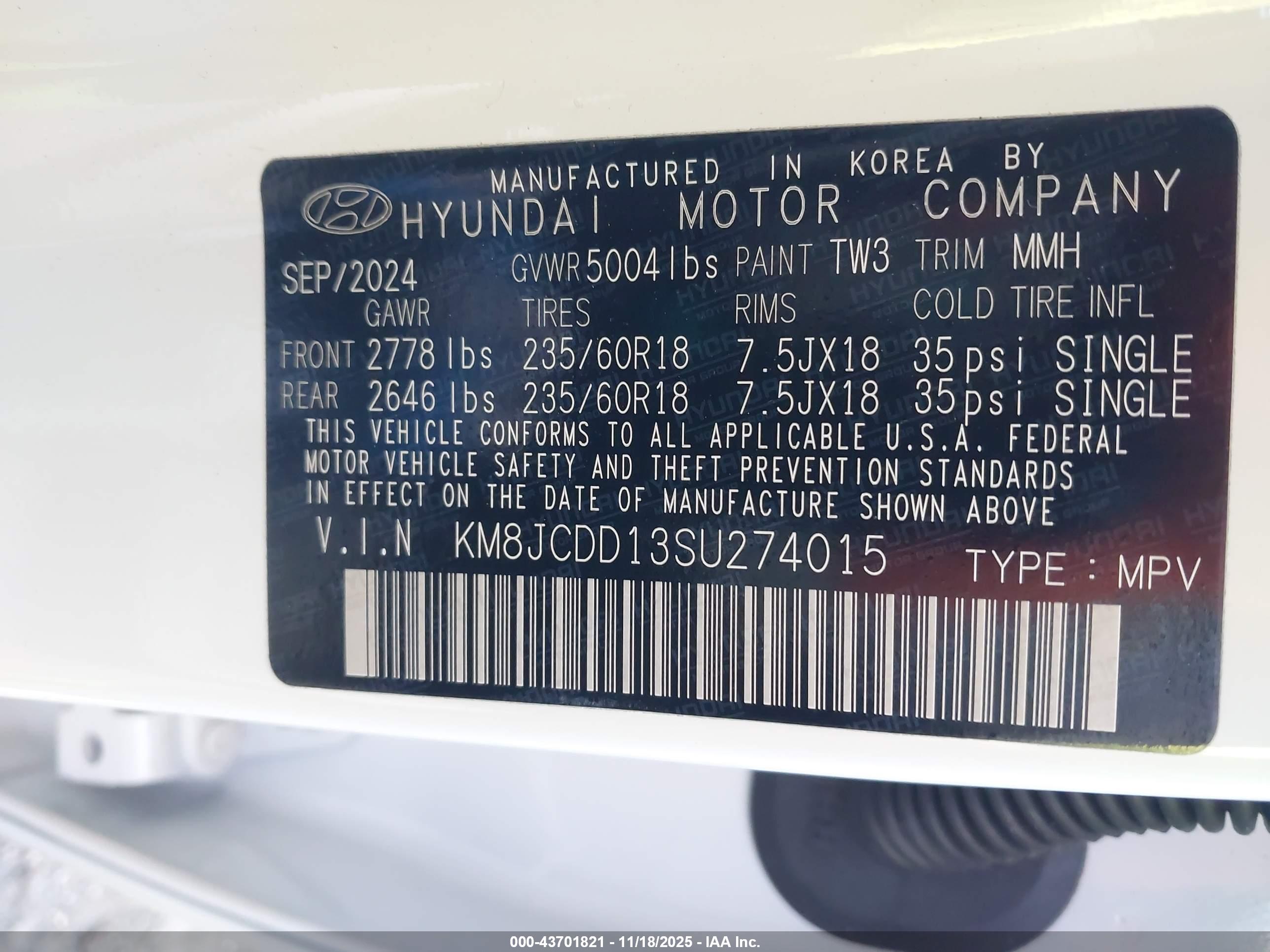 HYUNDAI TUCSON image 9