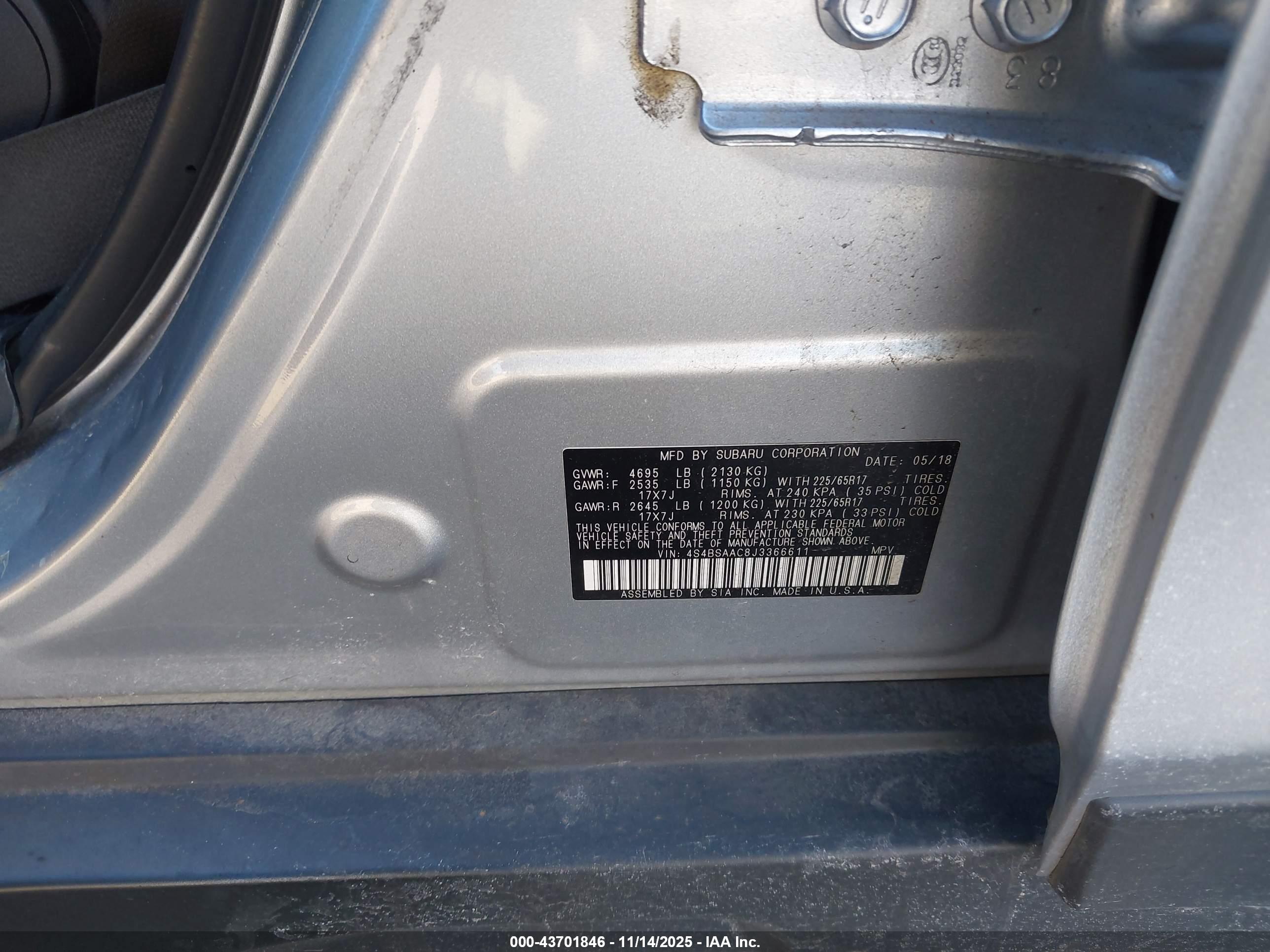 SUBARU OUTBACK image 9
