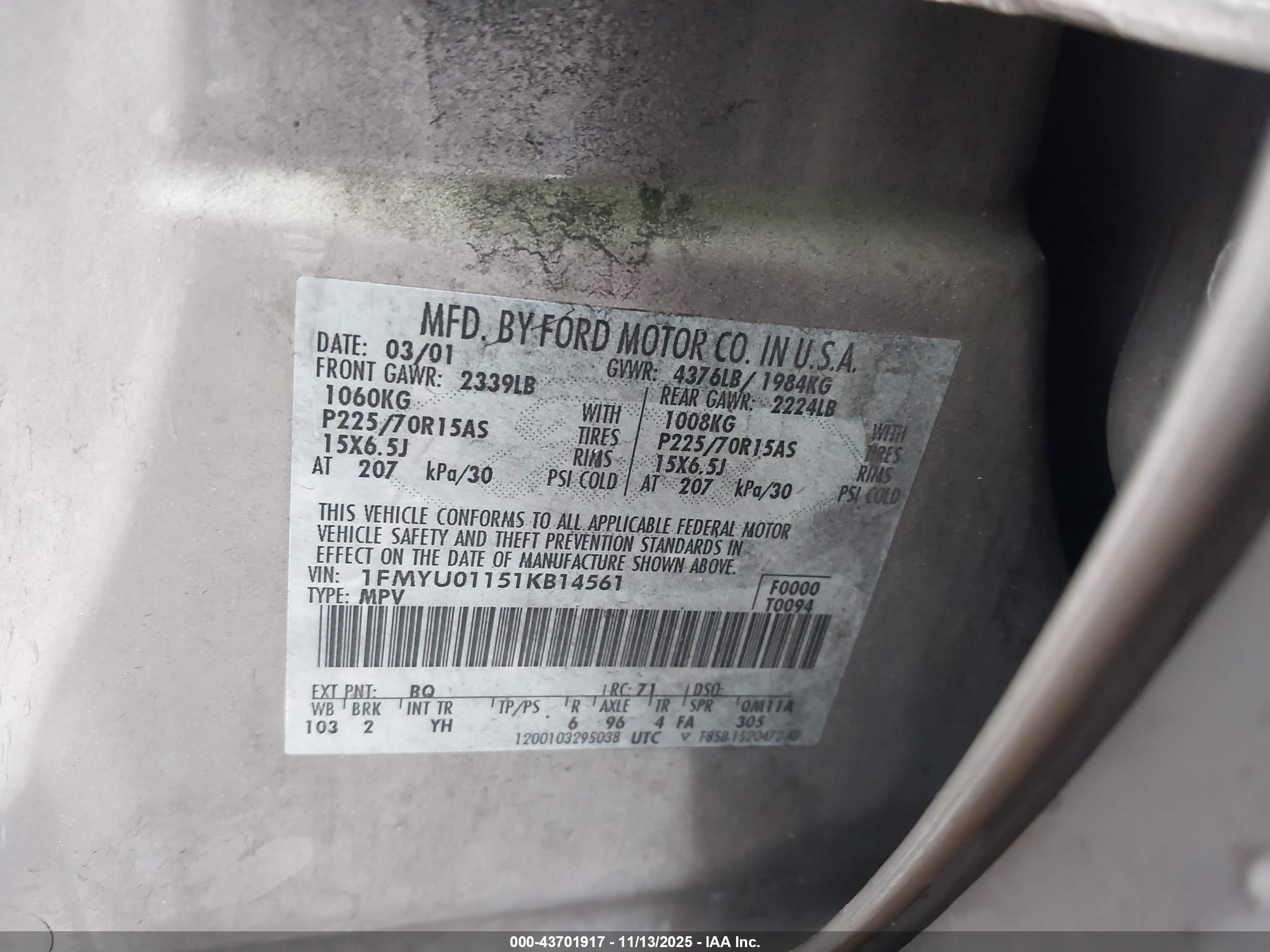 FORD ESCAPE image 9