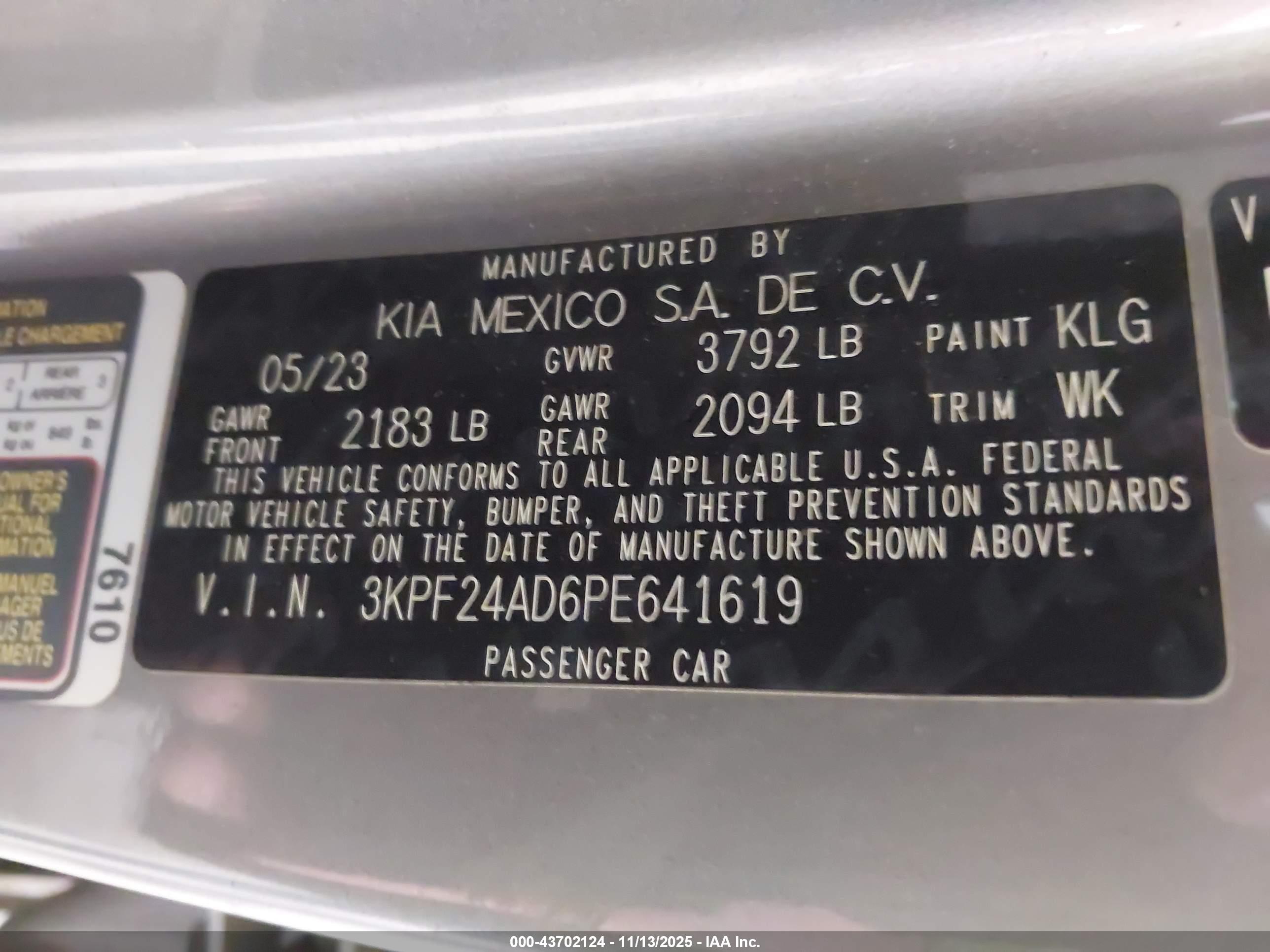 KIA FORTE image 9