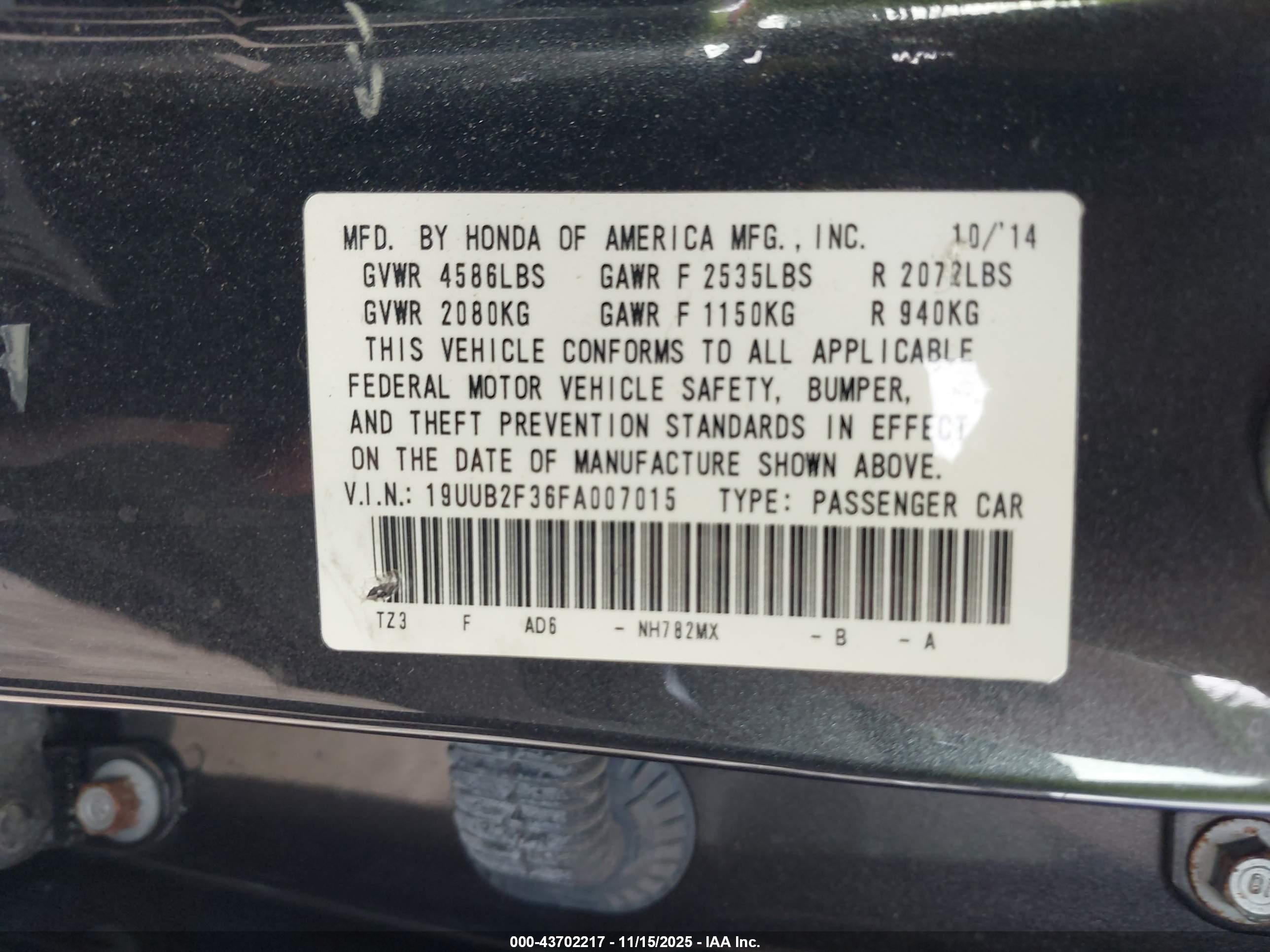 ACURA TLX image 9