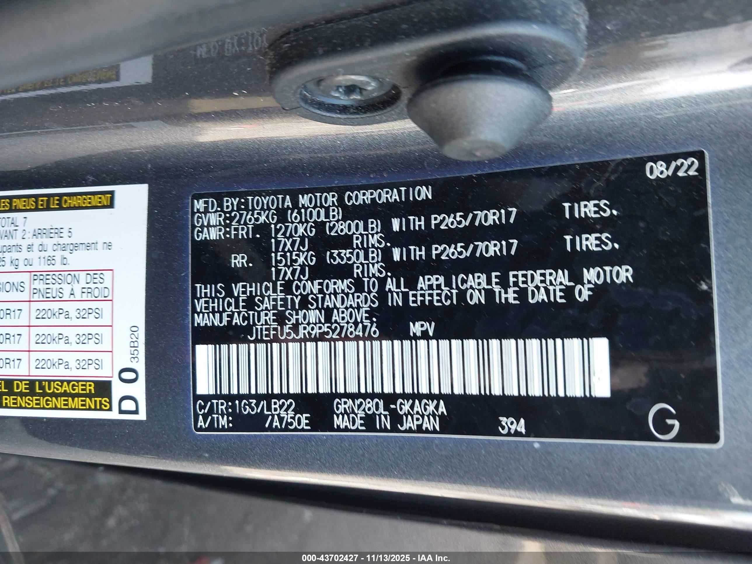 TOYOTA 4RUNNER image 9