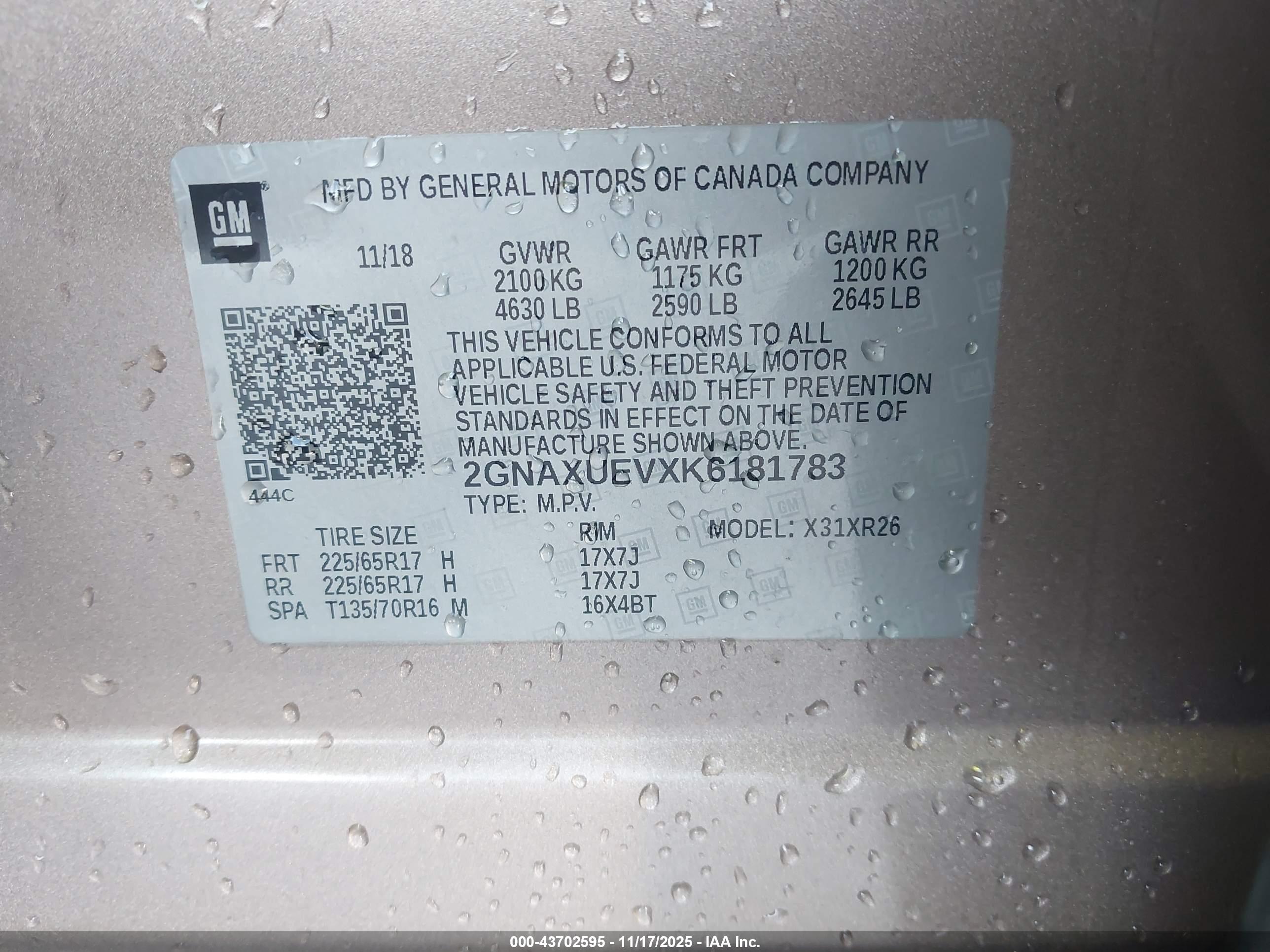 CHEVROLET EQUINOX image 9