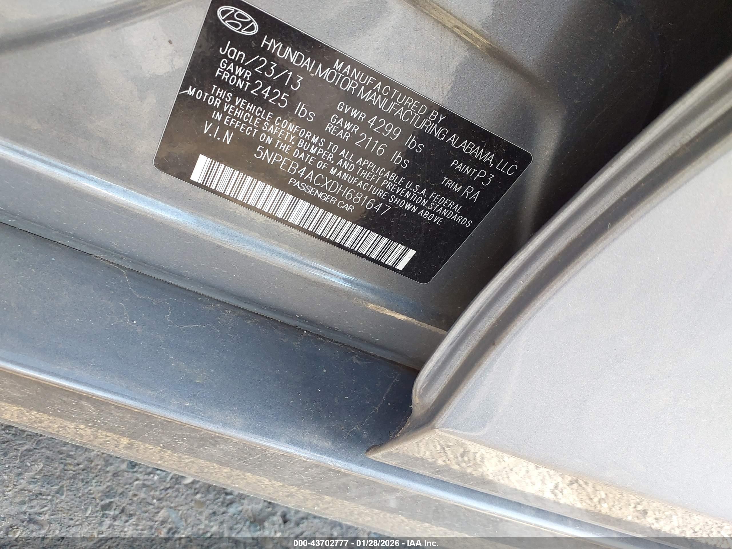 HYUNDAI SONATA image 9