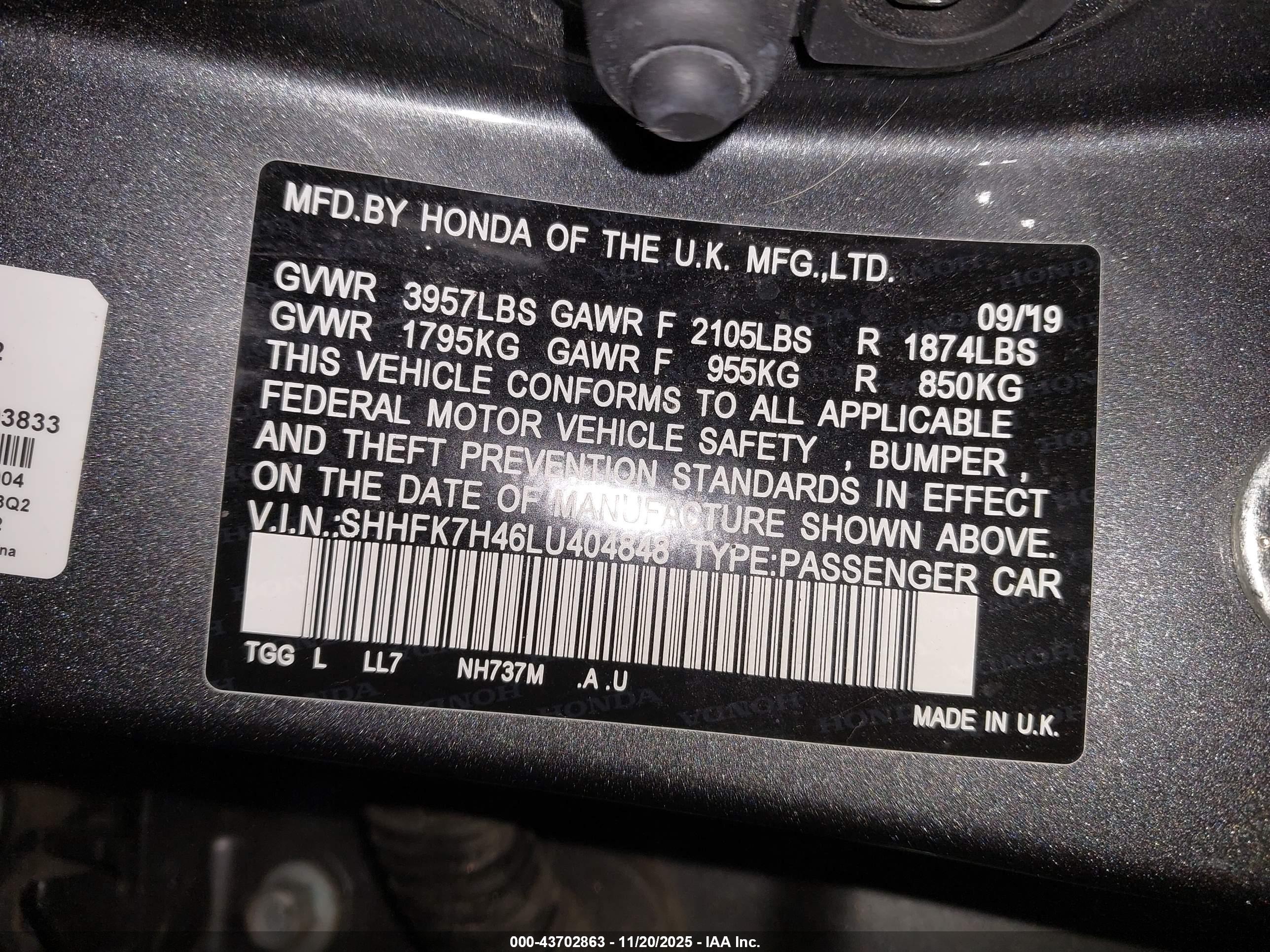 HONDA CIVIC image 9