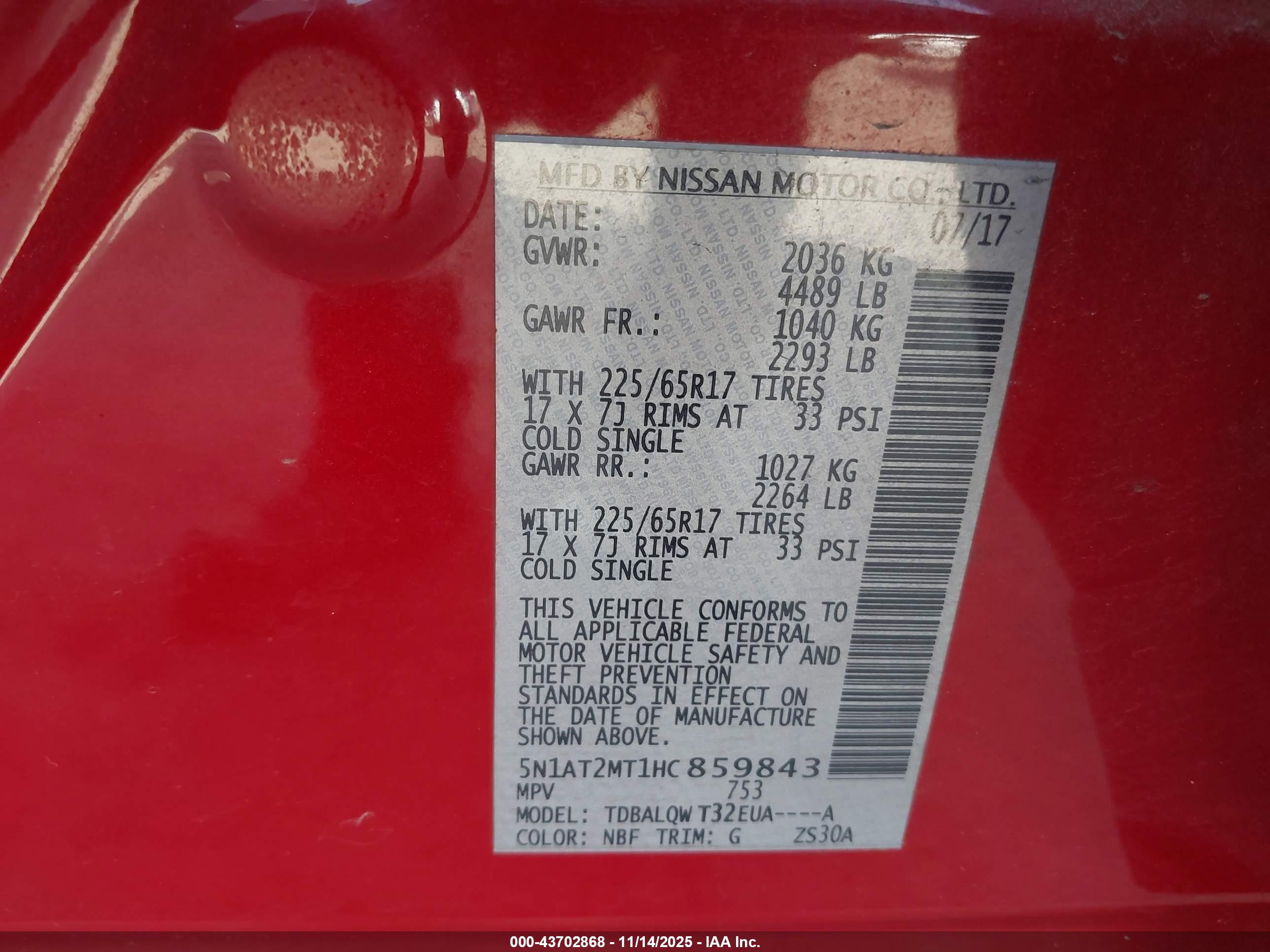 NISSAN ROGUE image 9
