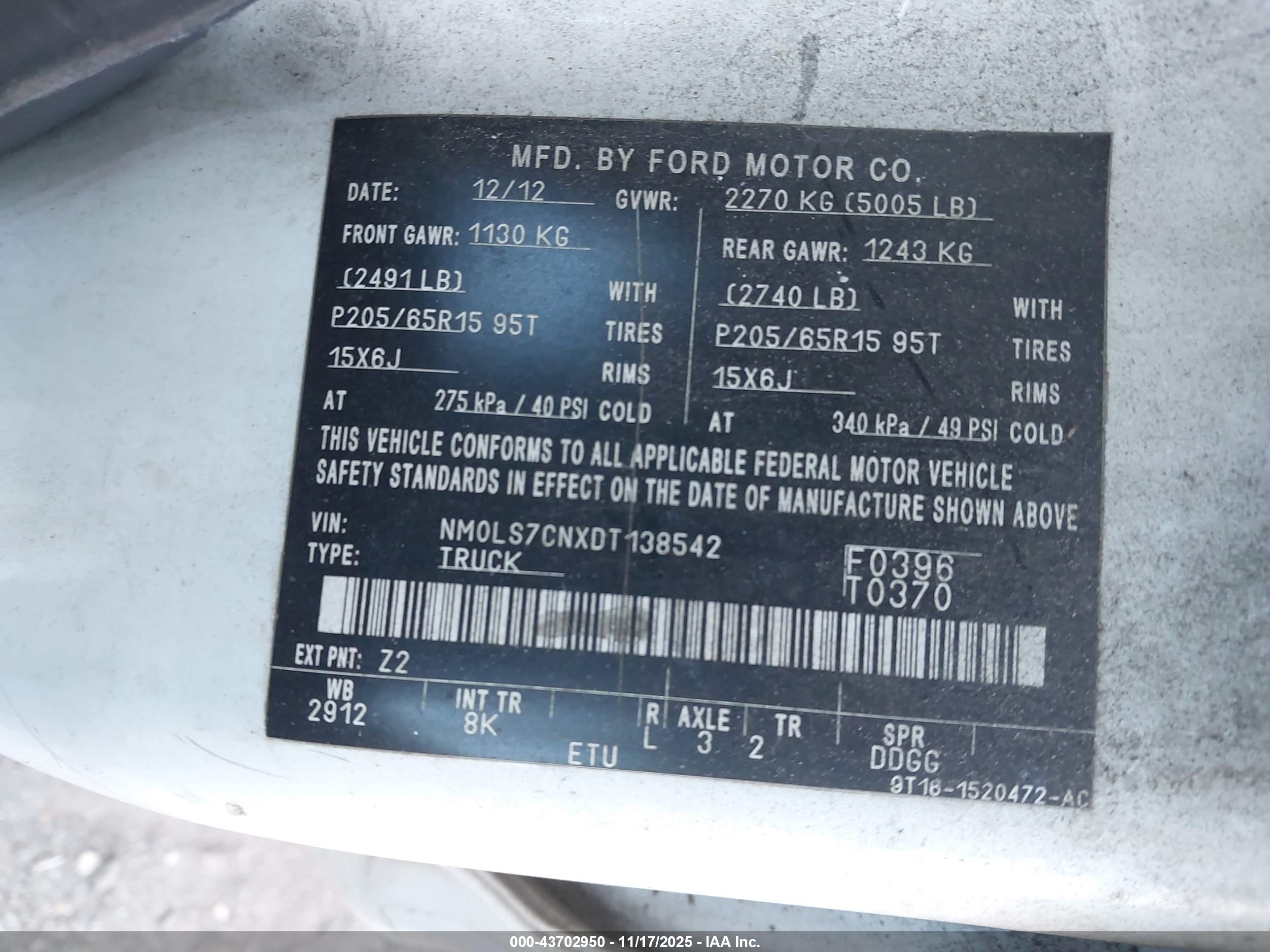 FORD TRANSIT image 9