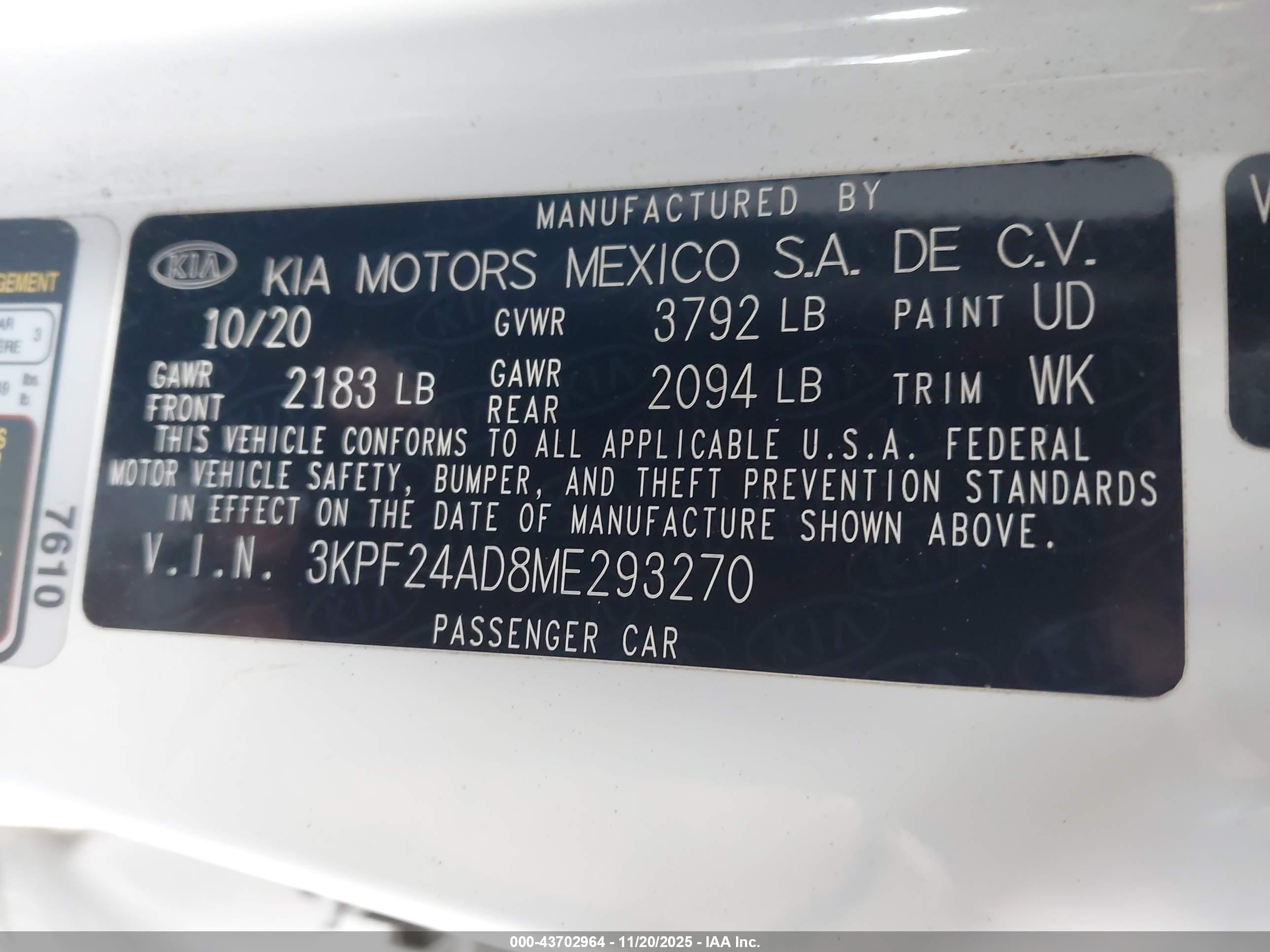 KIA FORTE image 9