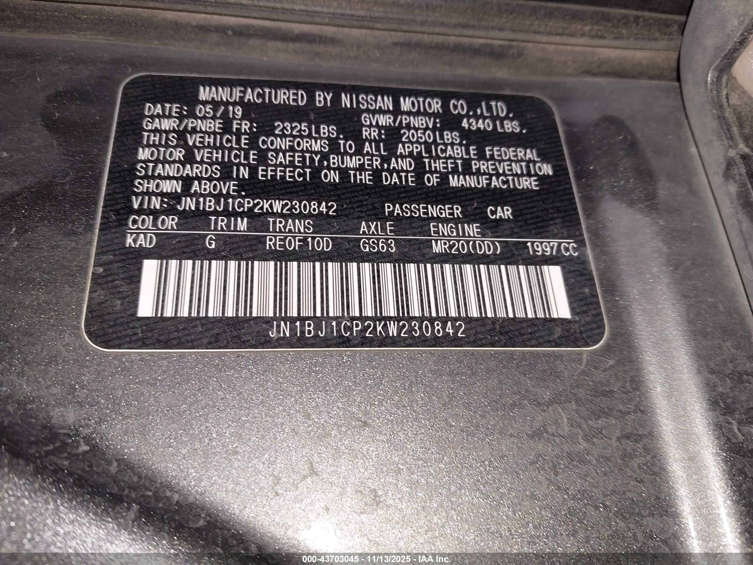 NISSAN ROGUE image 9
