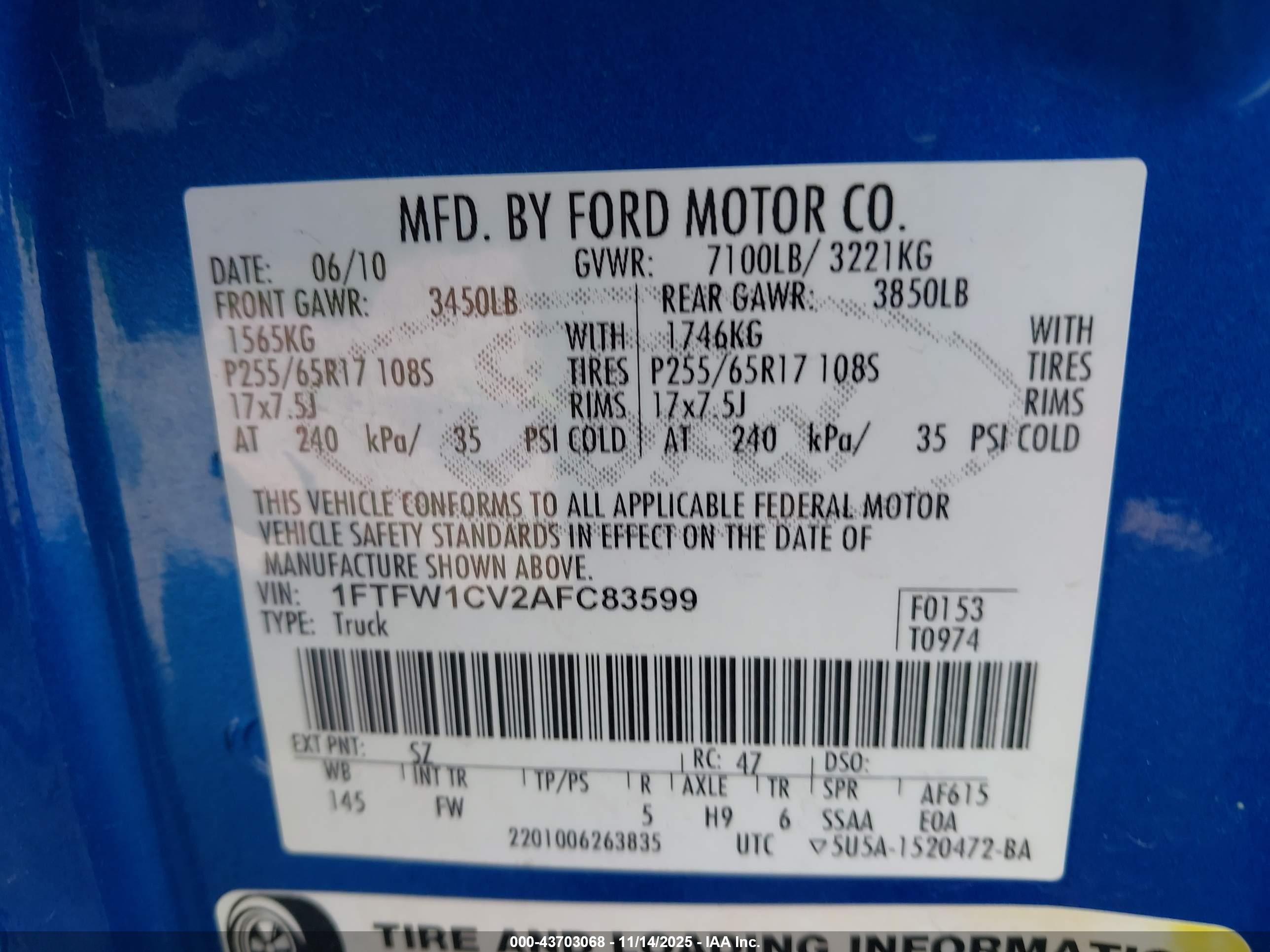 FORD F-150 image 9