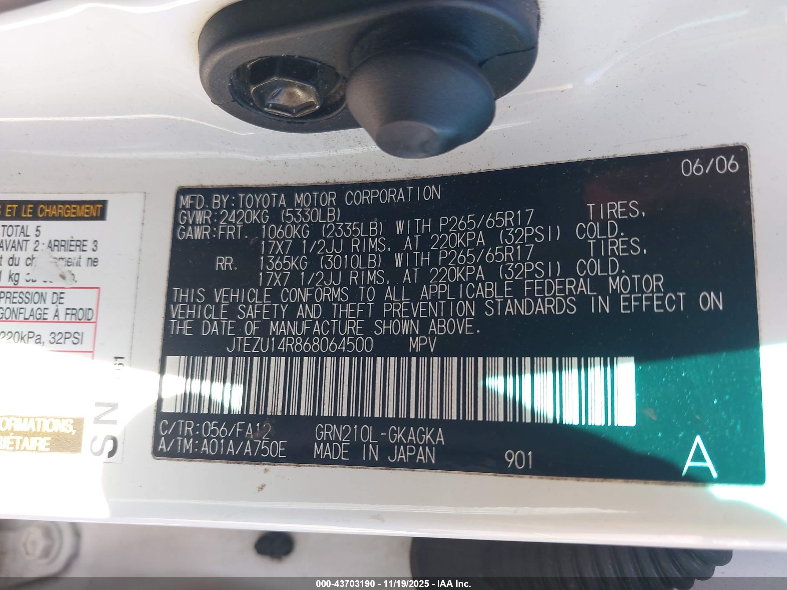TOYOTA 4RUNNER image 9