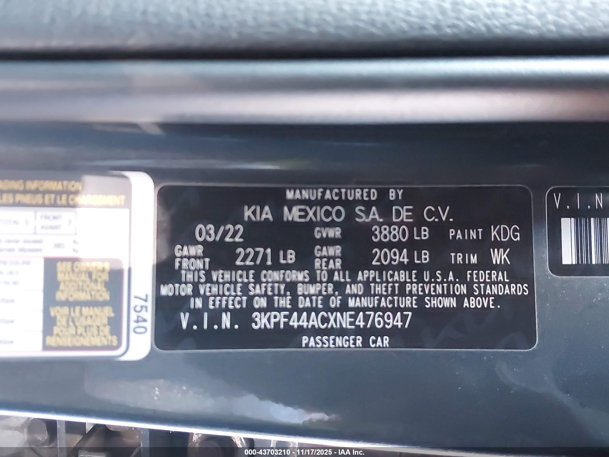 KIA FORTE image 9