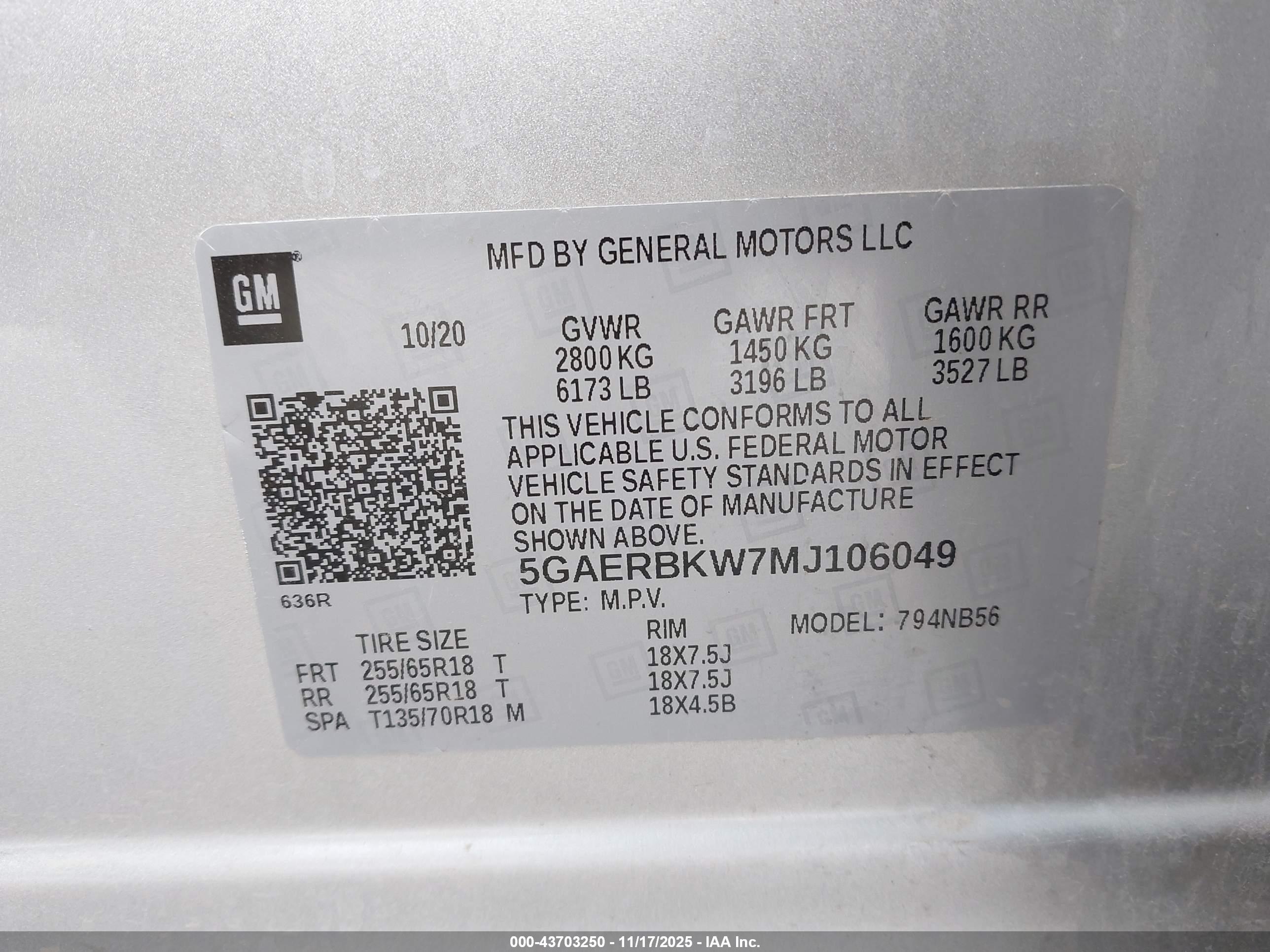 BUICK ENCLAVE image 9