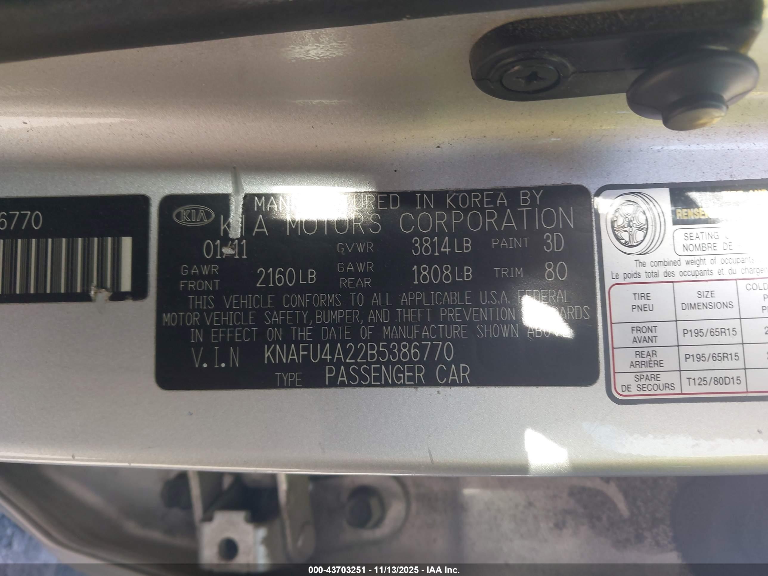 KIA FORTE image 9