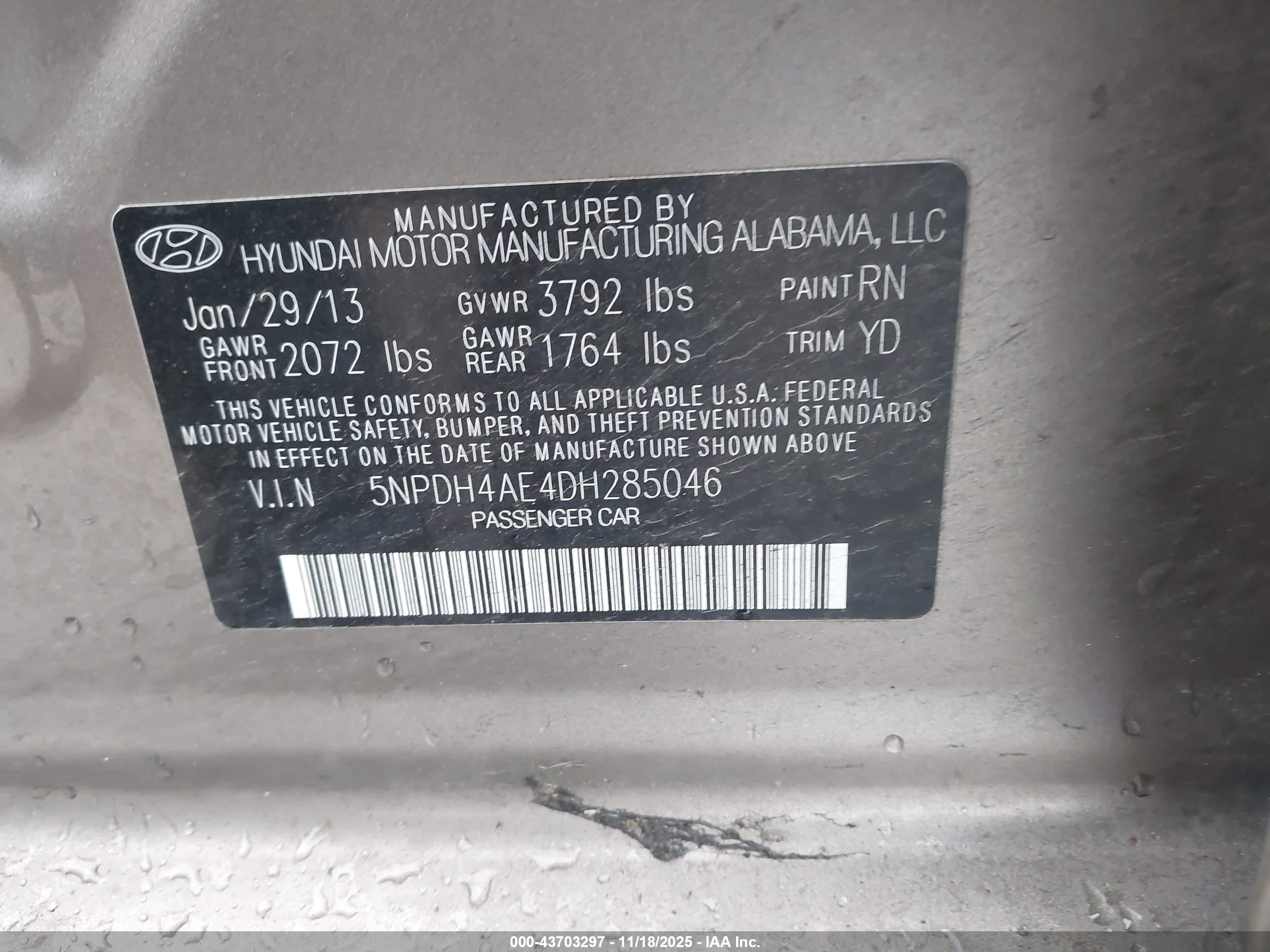 HYUNDAI ELANTRA image 9