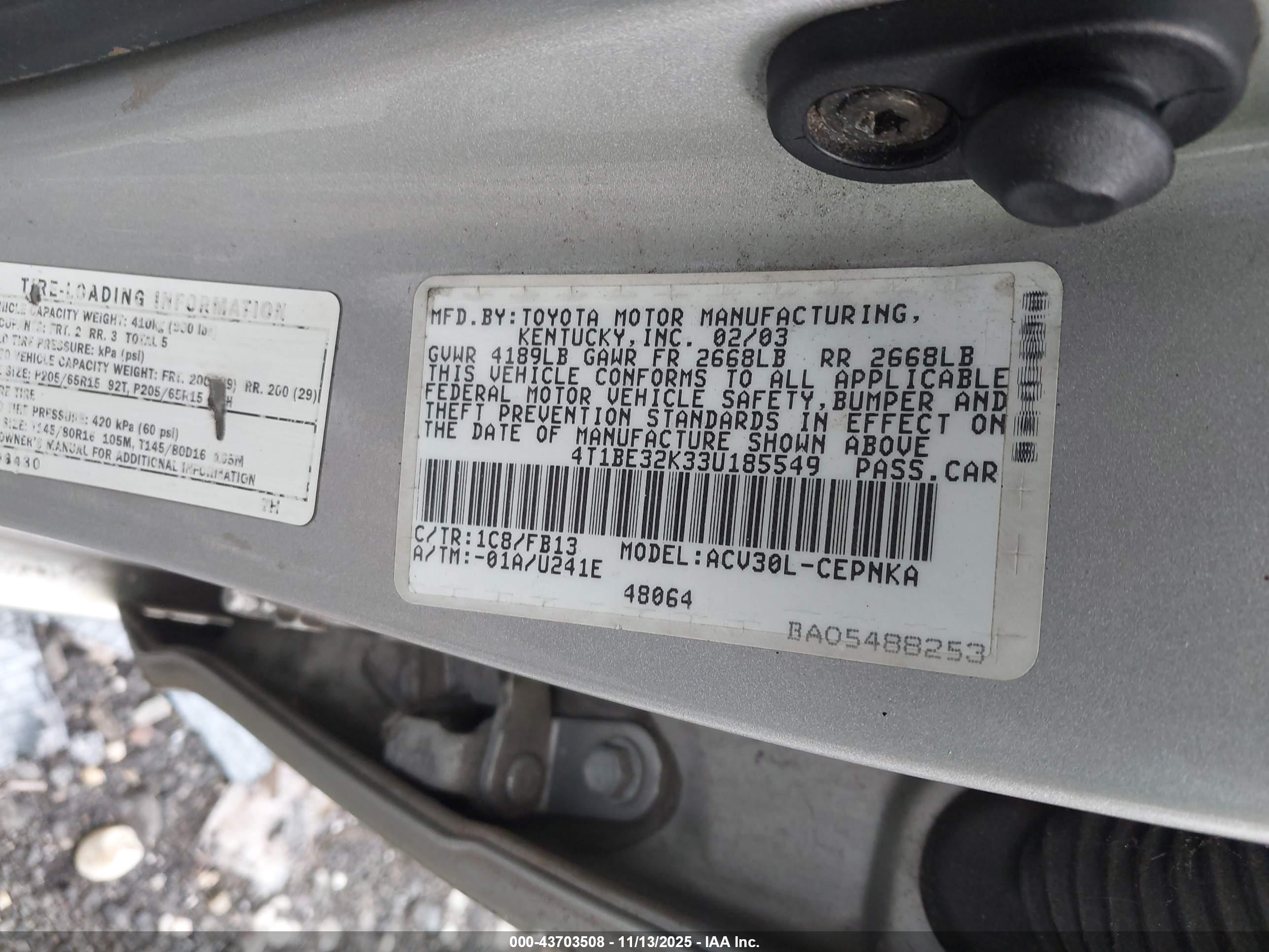TOYOTA CAMRY image 9