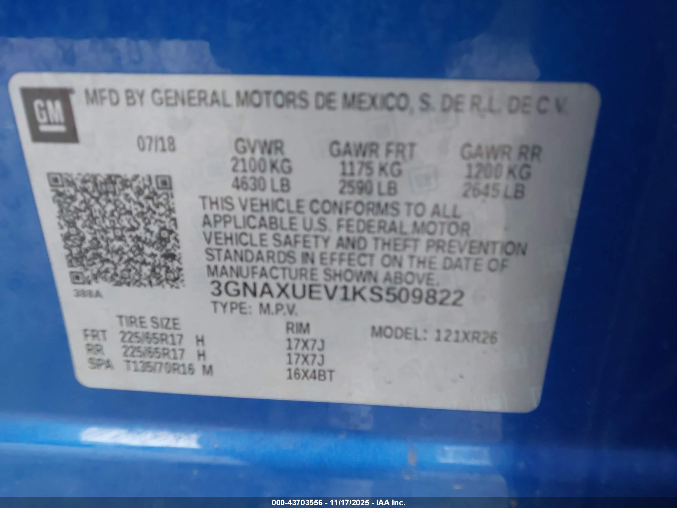 CHEVROLET EQUINOX image 9