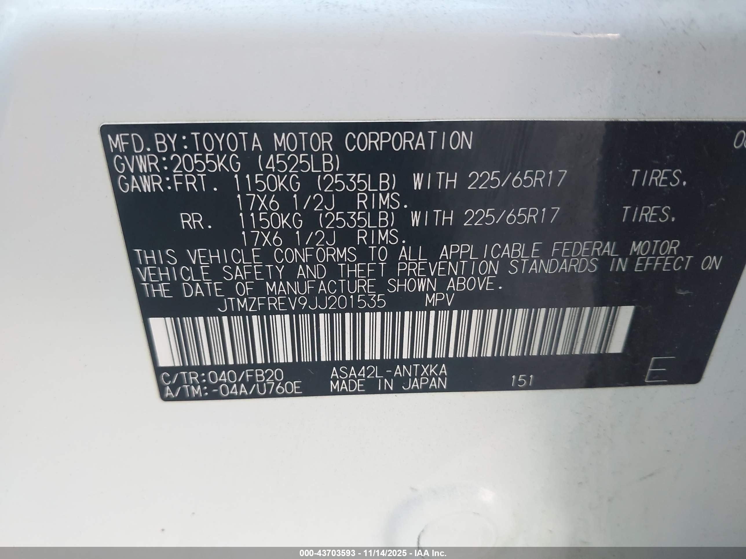 TOYOTA RAV4 image 9