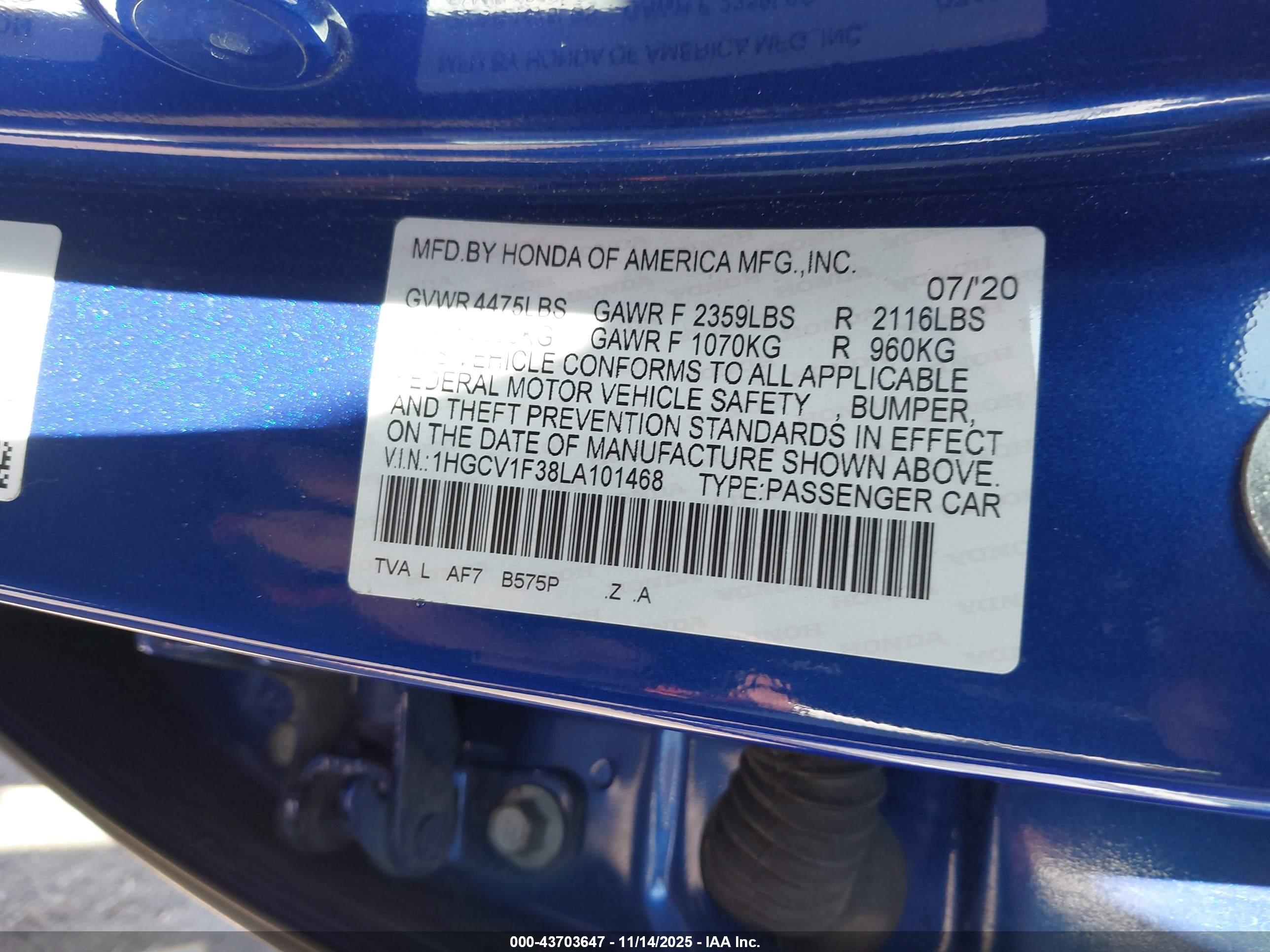 HONDA ACCORD image 9
