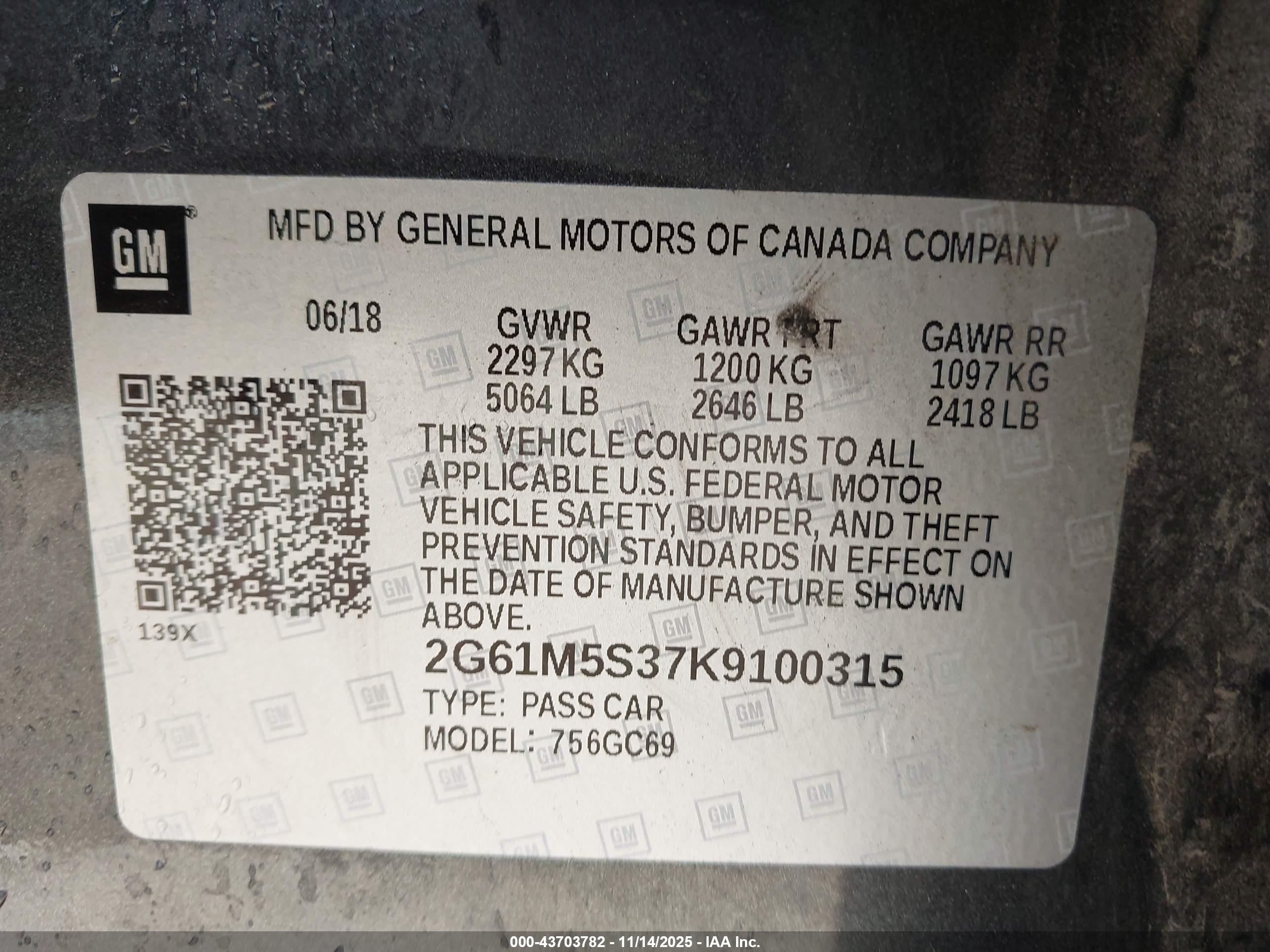 CADILLAC XTS image 9