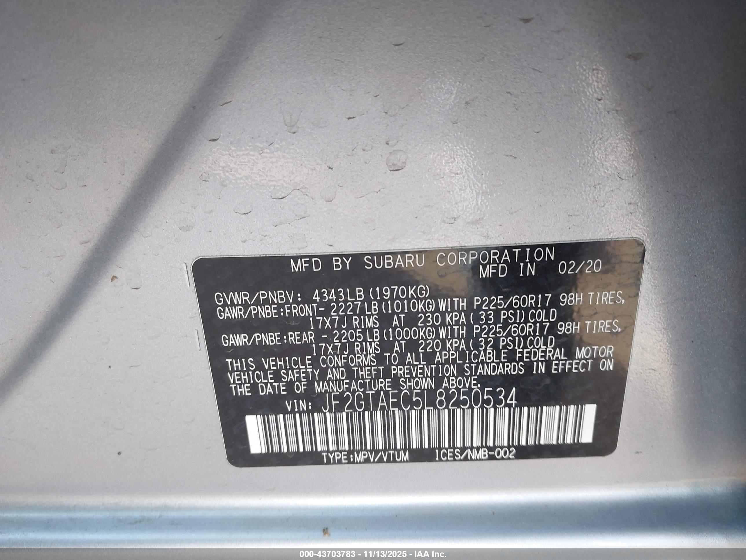 SUBARU CROSSTREK image 9