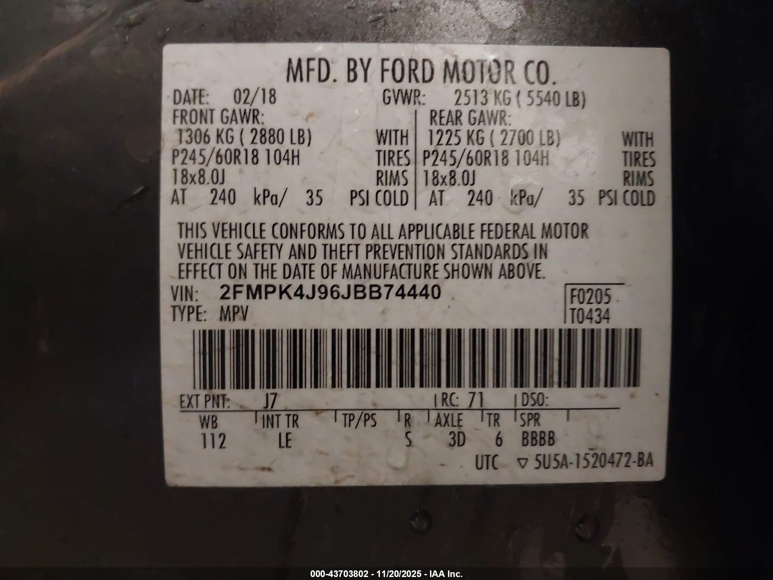 FORD EDGE image 9