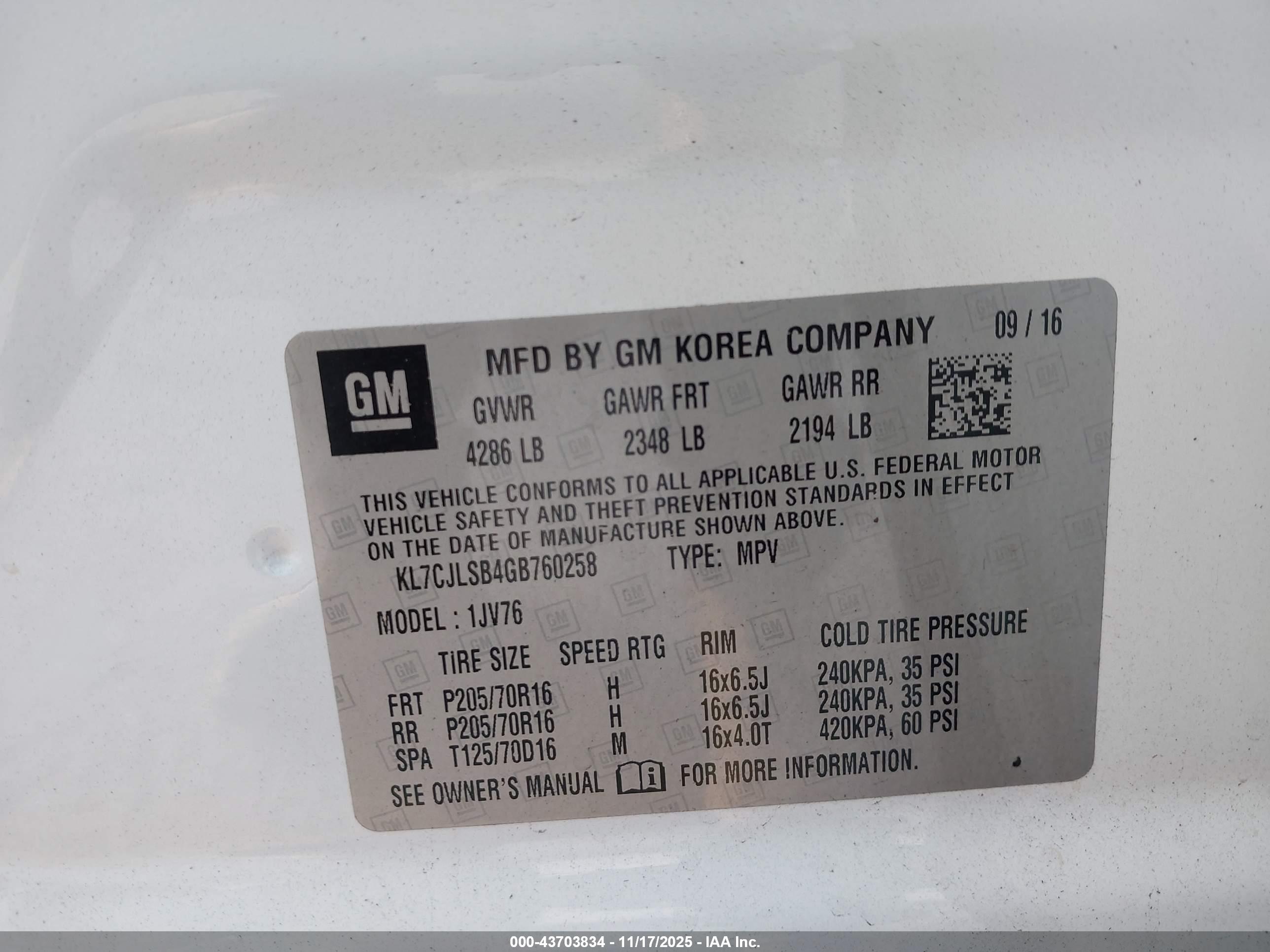 CHEVROLET TRAX image 9